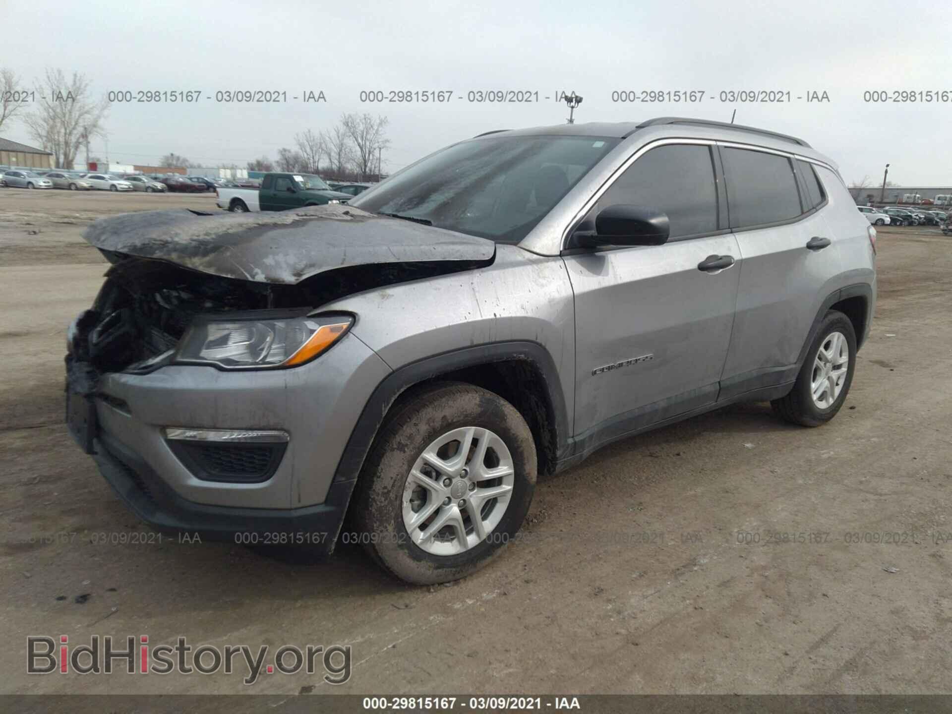 2020 JEEP COMPASS - VIN: 3C4NJCAB2LT114982 - Фото 2