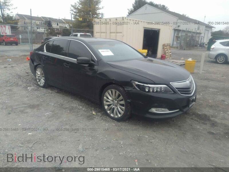 2014 Acura RLX Advance PKG (VIN JH4KC1F97EC005597) — фото 1 из 11, IAAI, повреждение: правый бок