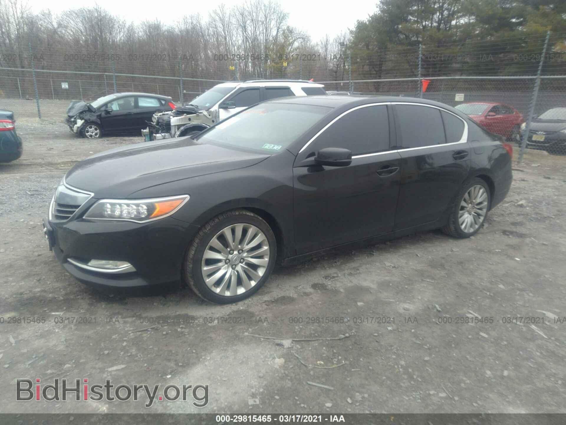 2014 ACURA RLX - VIN: JH4KC1F97EC005597 - Фото 2