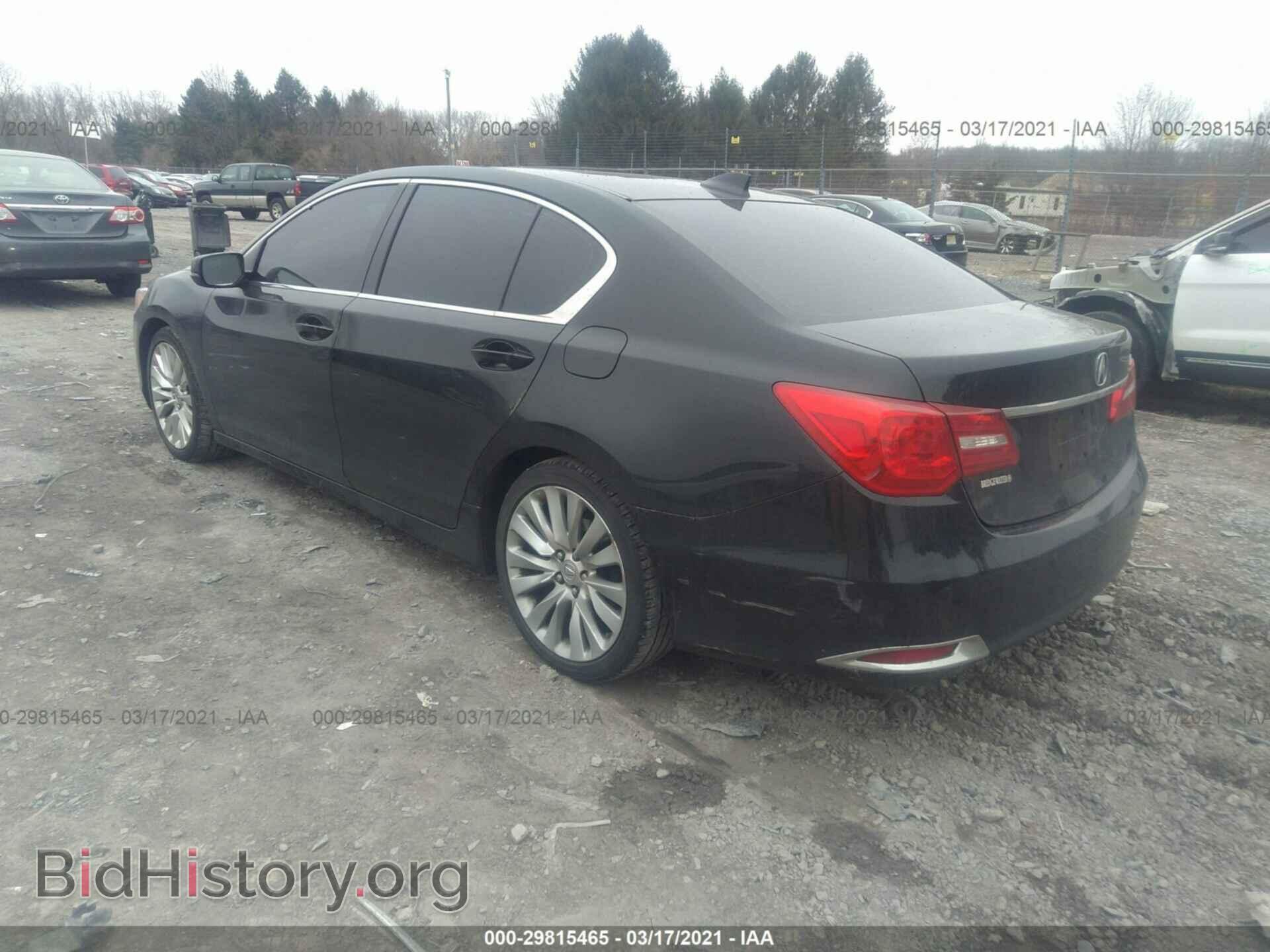 2014 ACURA RLX - VIN: JH4KC1F97EC005597 - Фото 3
