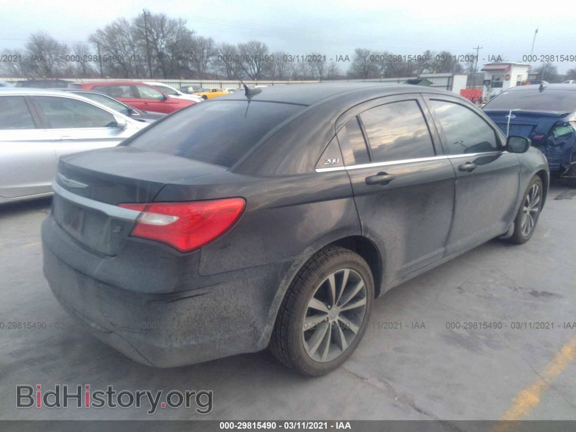 2014 CHRYSLER 200 - VIN: 1C3CCBBB7EN178842 - Фото 4