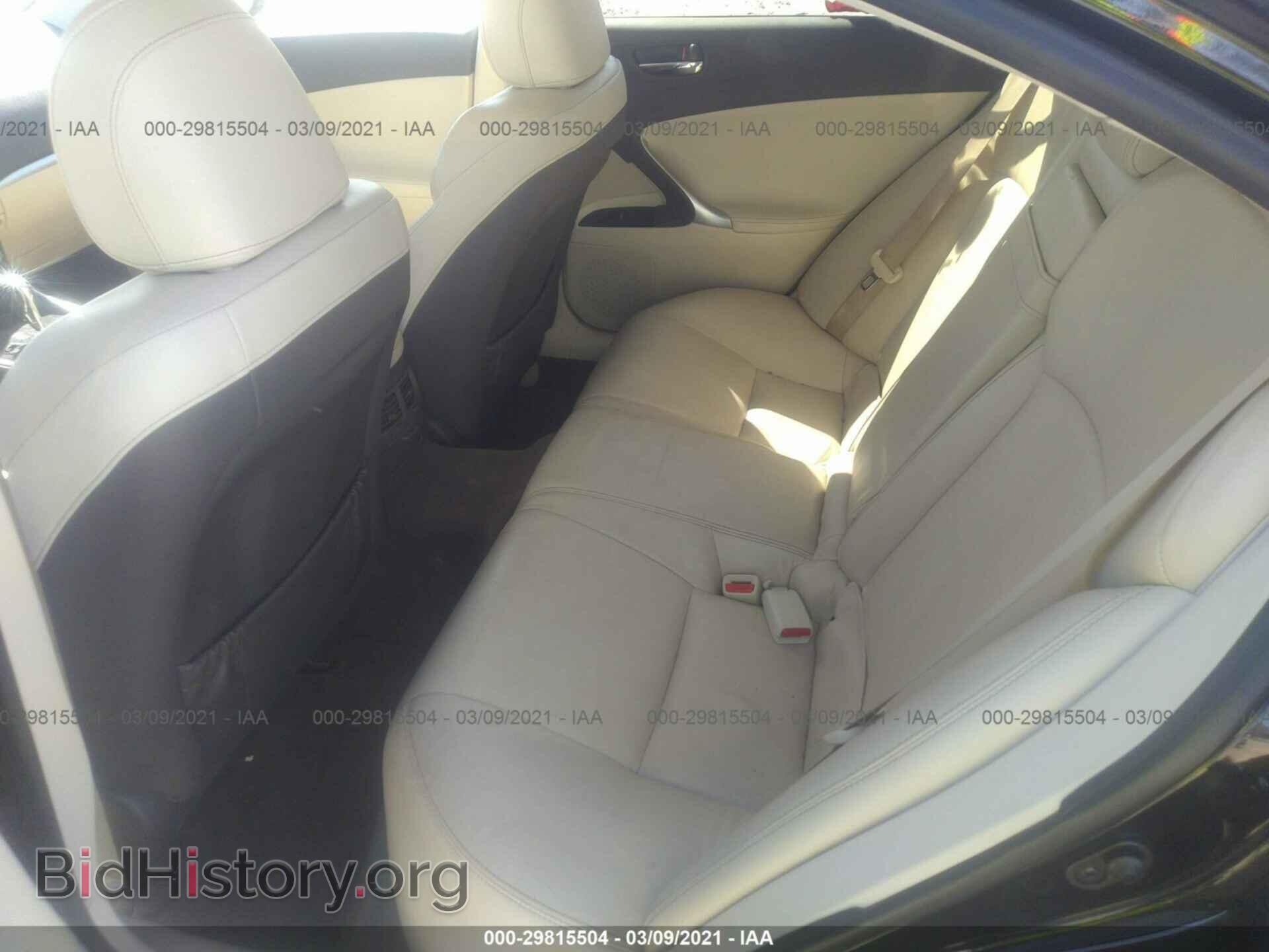 2011 LEXUS IS 250 - VIN: JTHBF5C26B5154928 - Photo 8