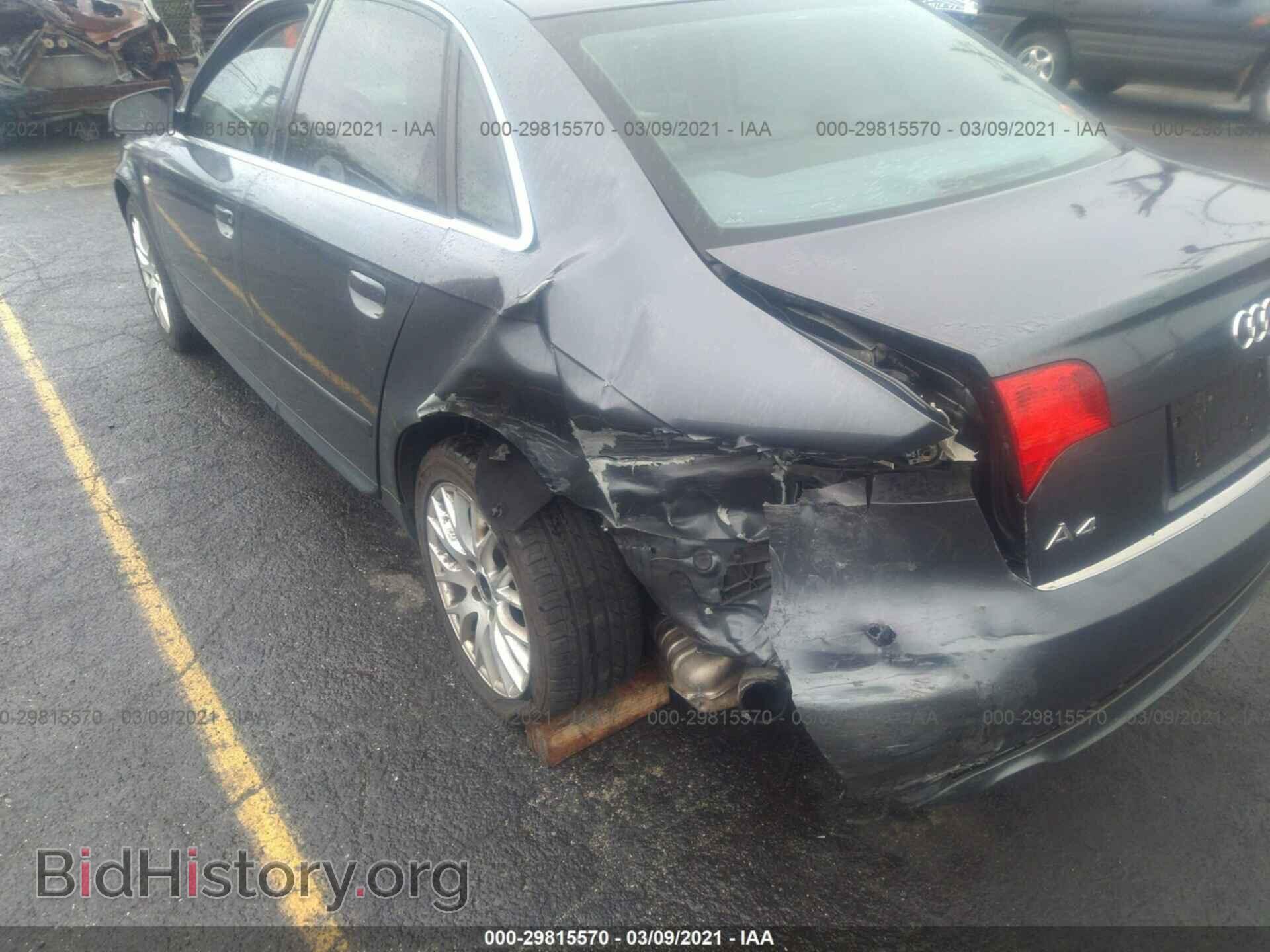 2008 AUDI A4 - VIN: WAUAF78E28A164204 - Фото 6