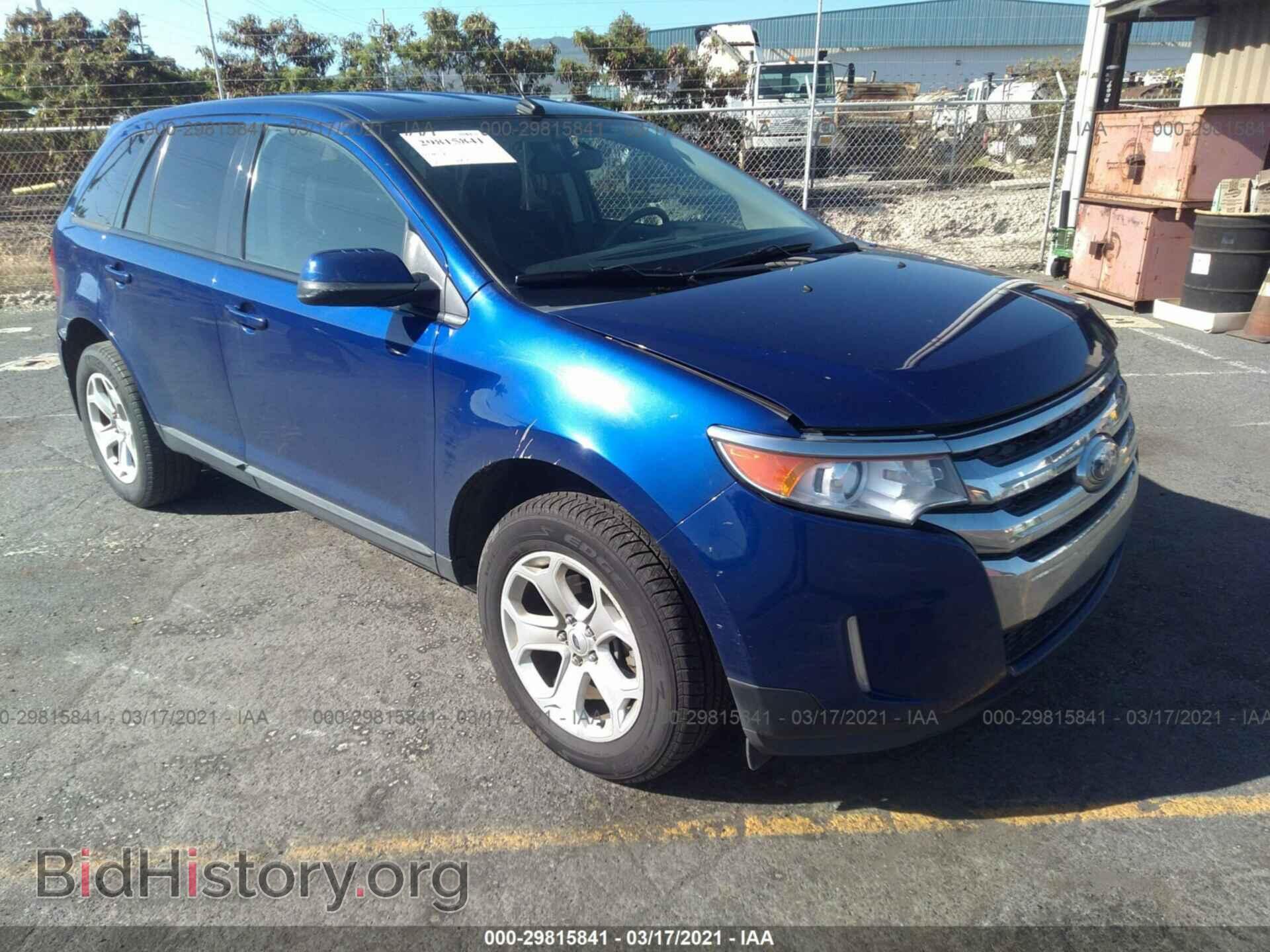 Фотография 2FMDK3JC2DBB25118 - FORD EDGE 2013