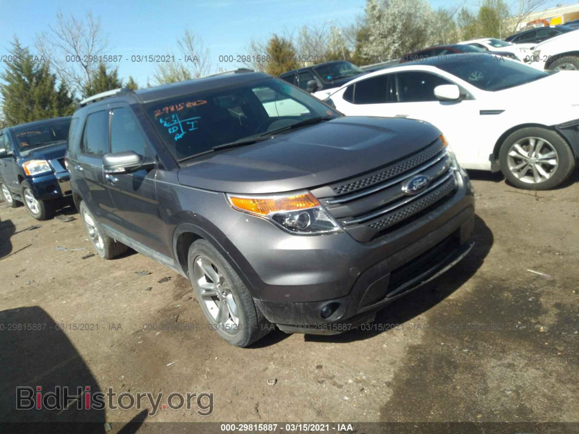 Photo 1FM5K7F89EGB64234 - FORD EXPLORER 2014