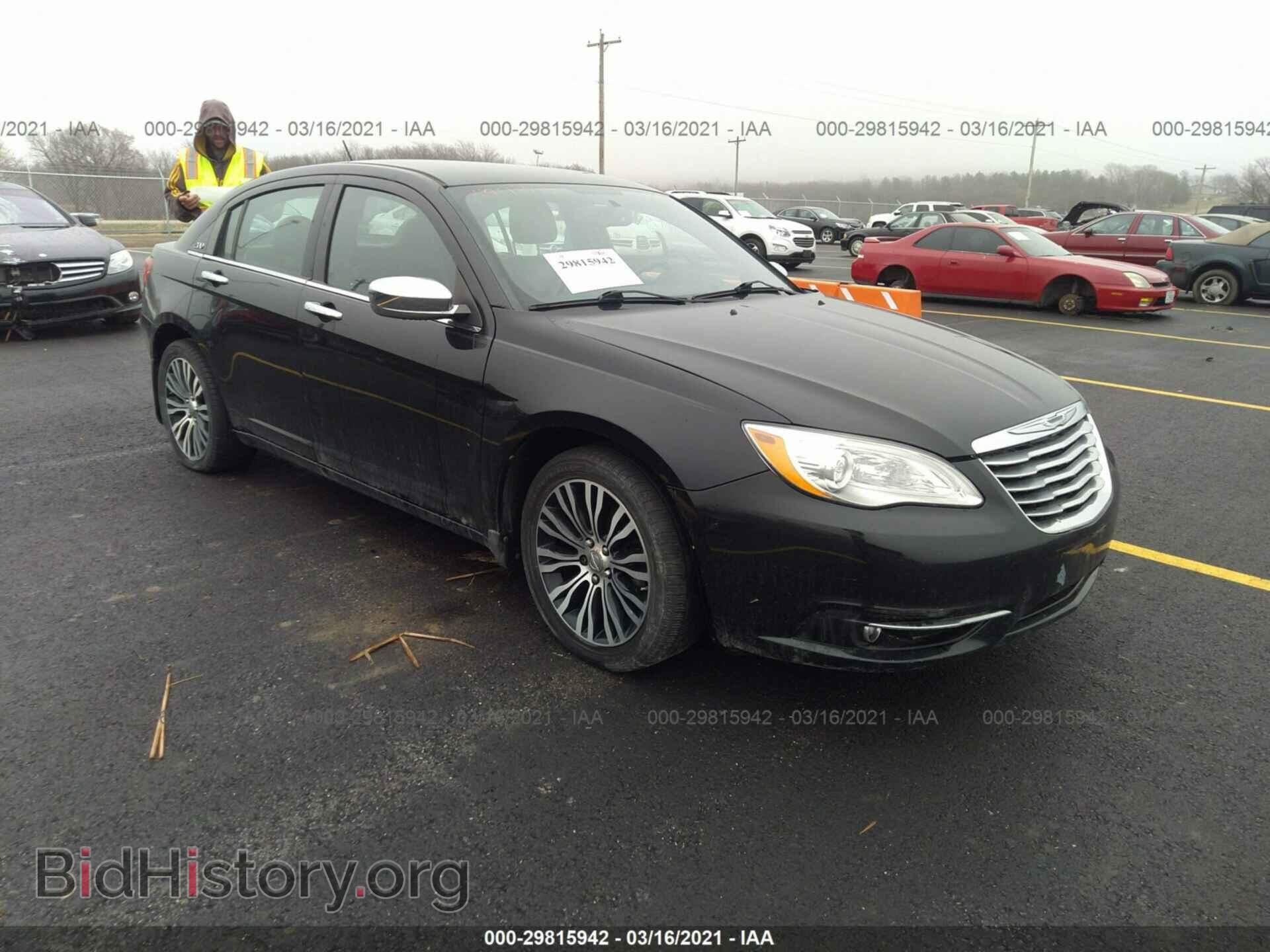 Фотография 1C3CCBCG8DN524650 - CHRYSLER 200 2013