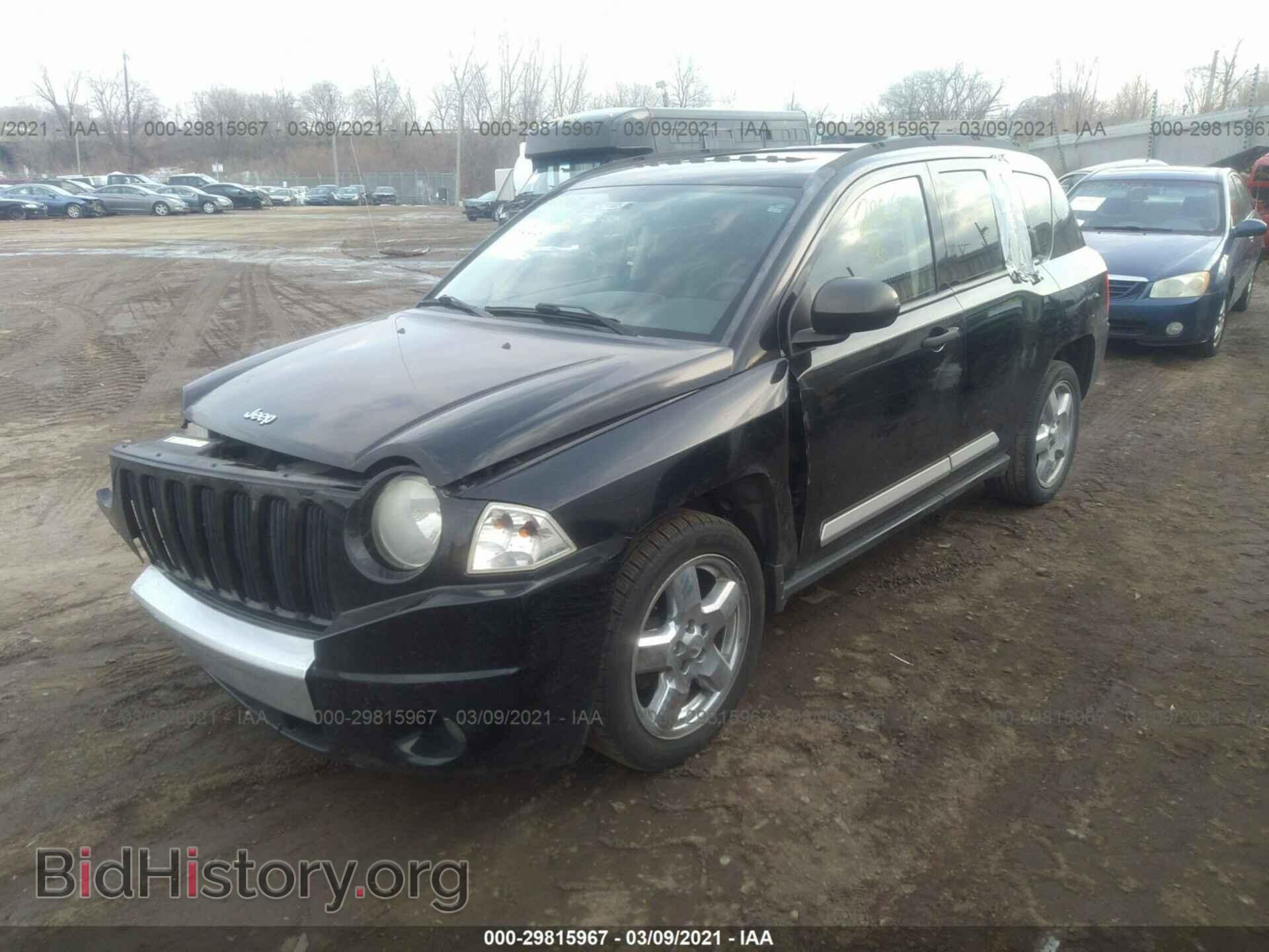 2007 JEEP COMPASS - VIN: 1J8FF57W37D365722 - Фото 2