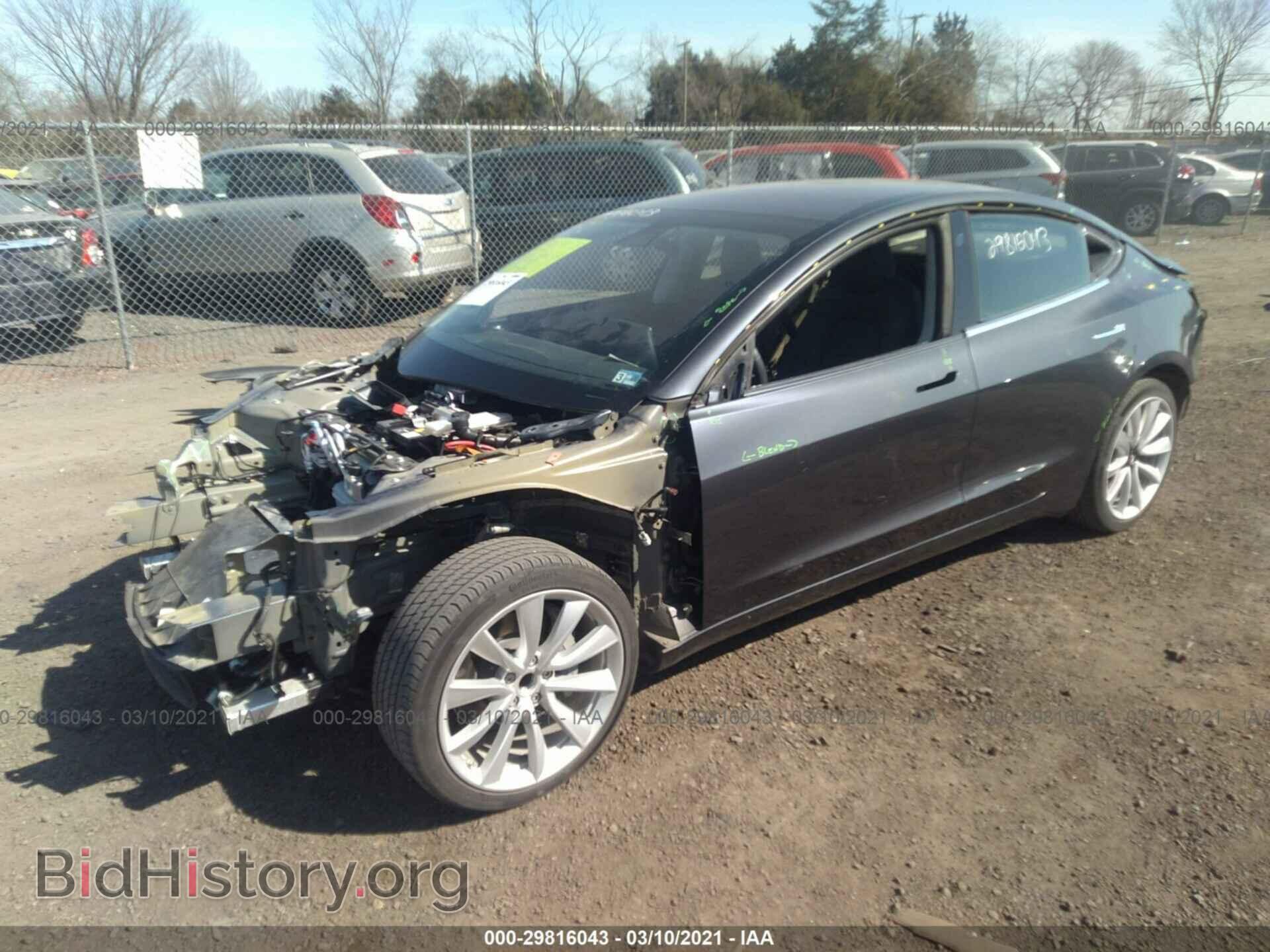 2018 TESLA MODEL 3 - VIN: 5YJ3E1EA3JF007713 - Фото 2