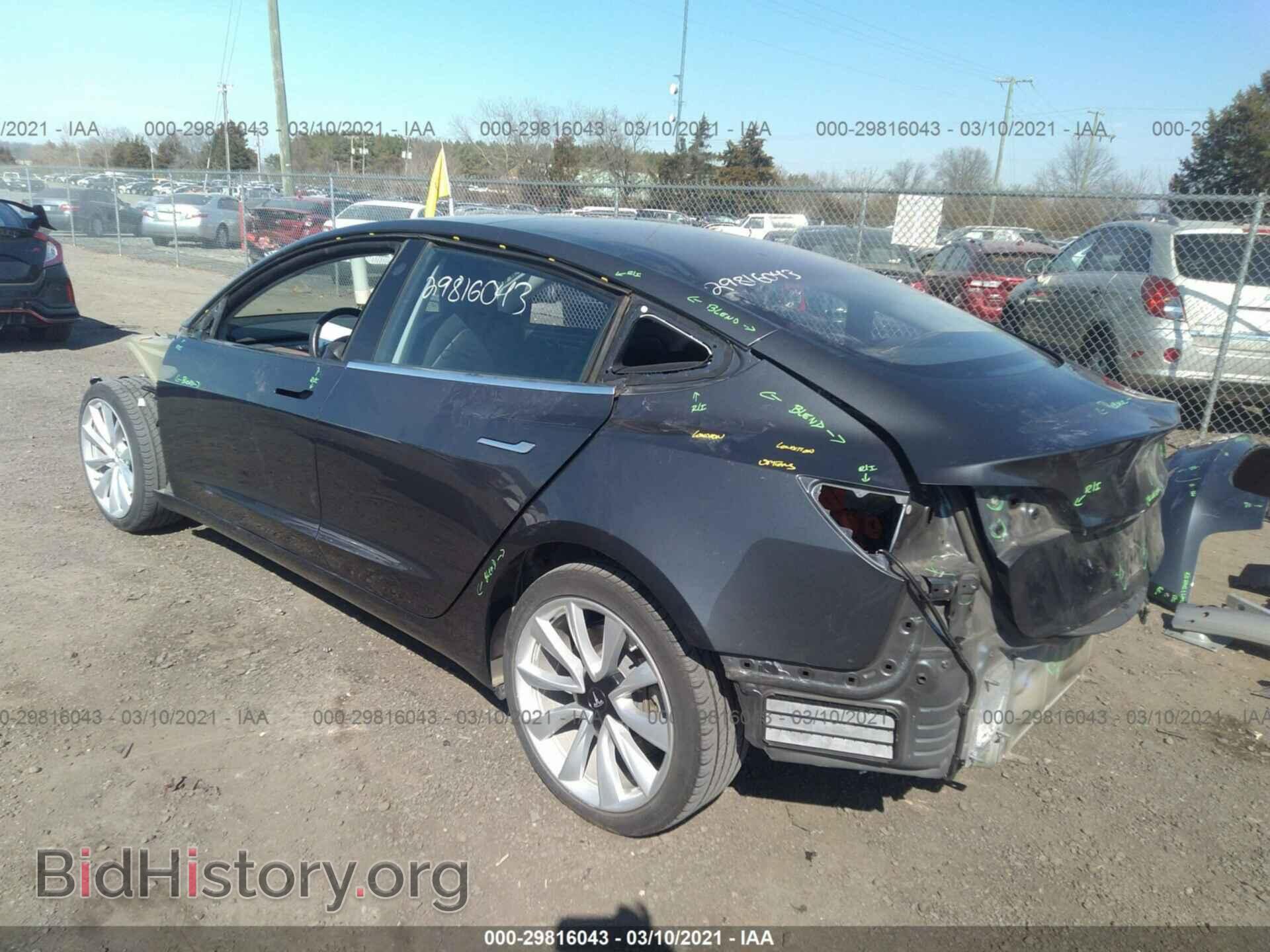 2018 TESLA MODEL 3 - VIN: 5YJ3E1EA3JF007713 - Фото 3