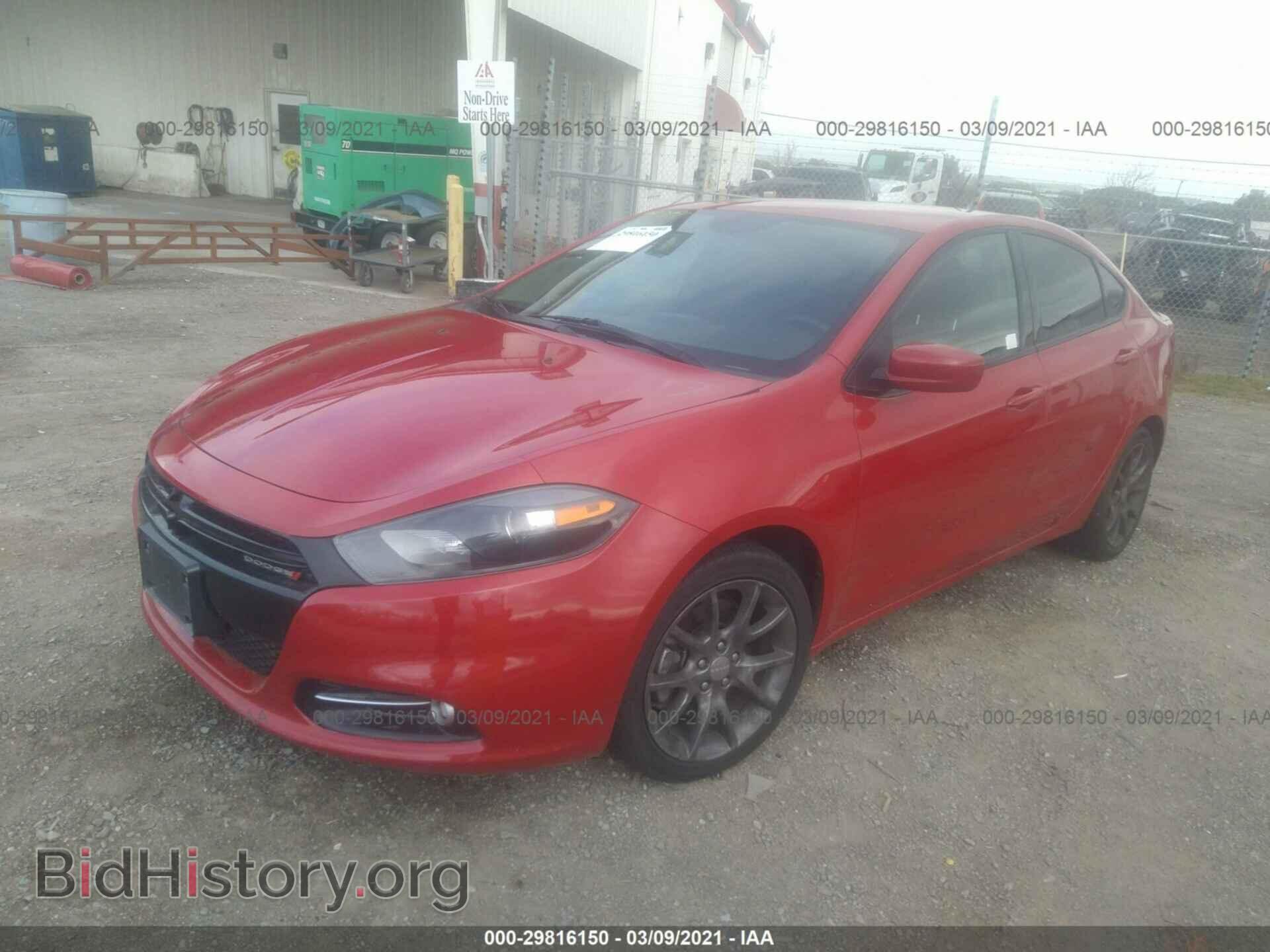 2013 DODGE DART - VIN: 1C3CDFBA3DD300435 - Photo 2