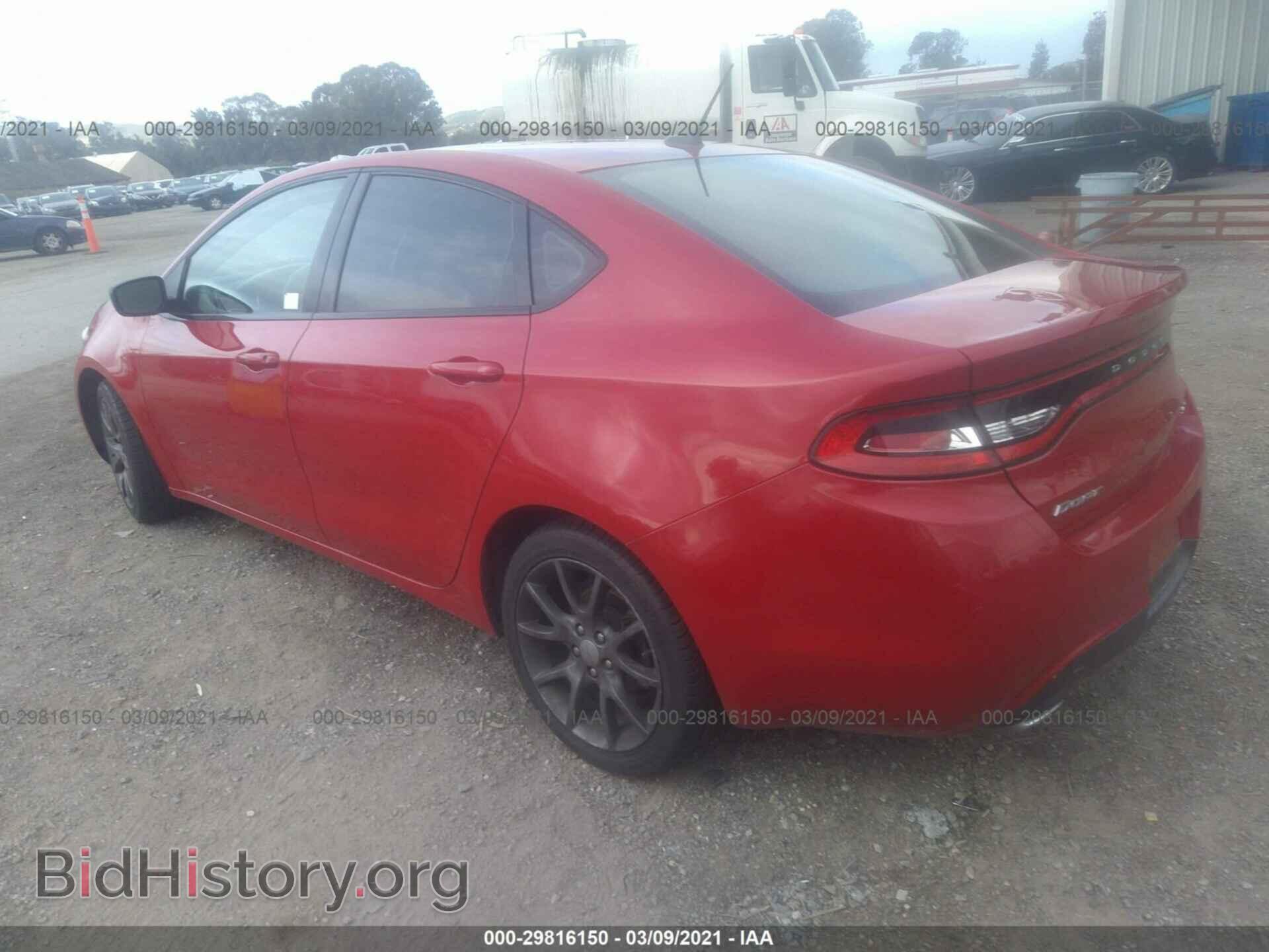 2013 DODGE DART - VIN: 1C3CDFBA3DD300435 - Photo 3