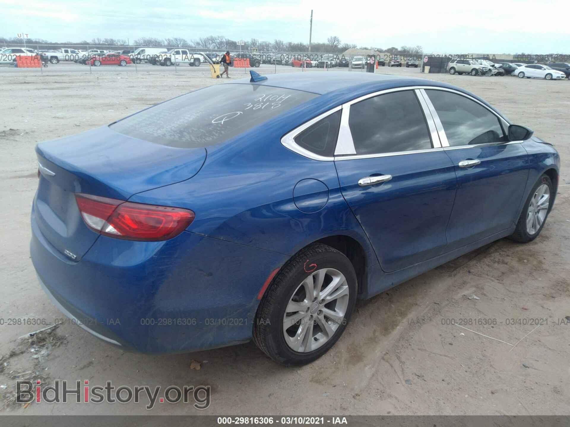 2016 CHRYSLER 200 - VIN: 1C3CCCAB9GN150213 - Фото 4