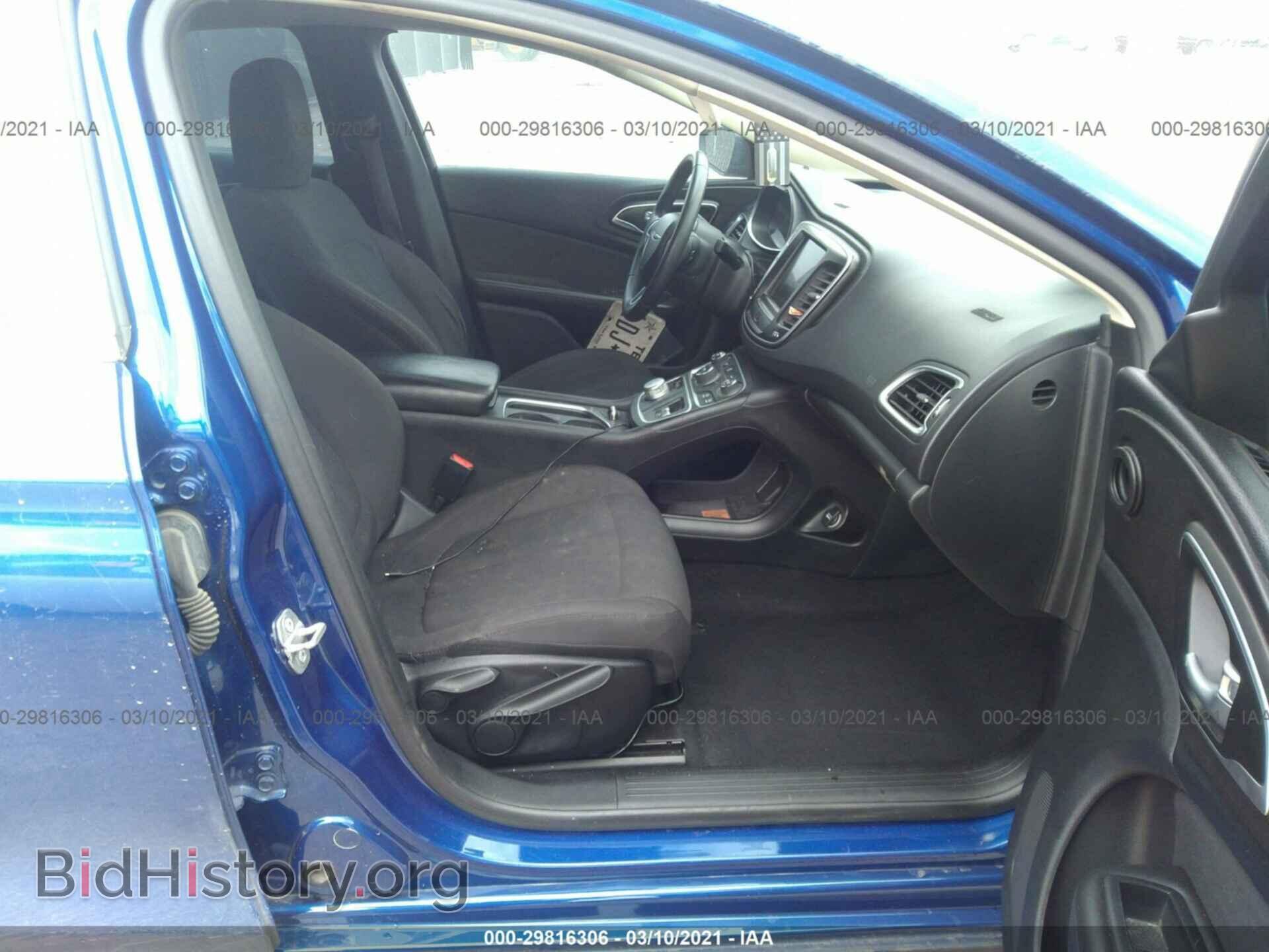 2016 CHRYSLER 200 - VIN: 1C3CCCAB9GN150213 - Фото 5