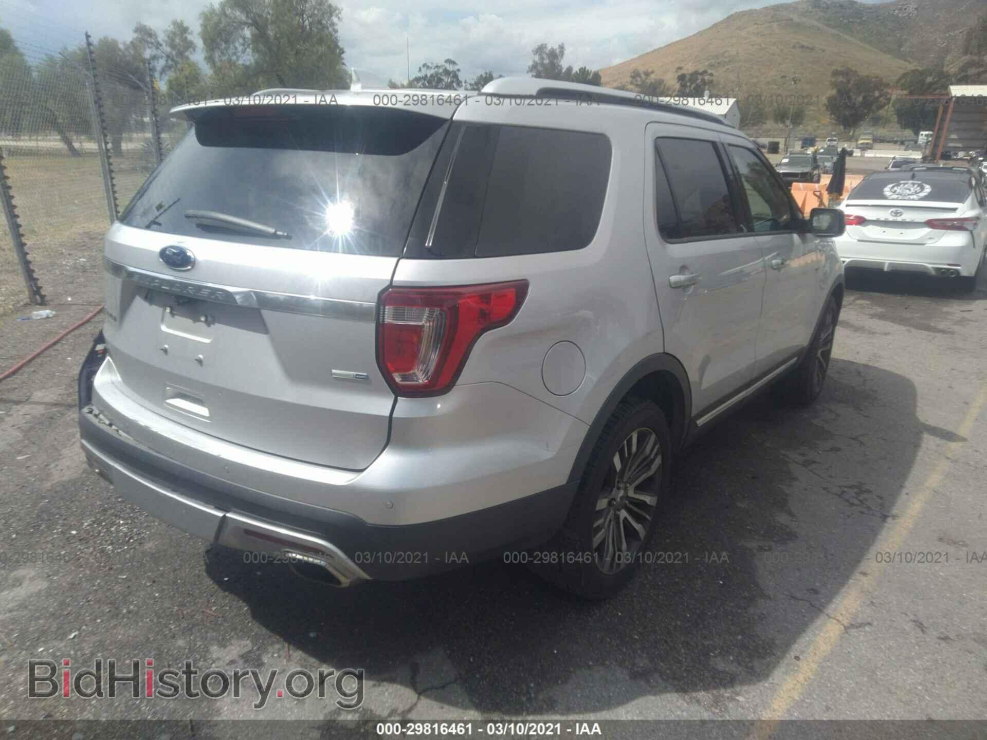 2017 FORD EXPLORER - VIN: 1FM5K8HTXHGA70035 - Photo 4