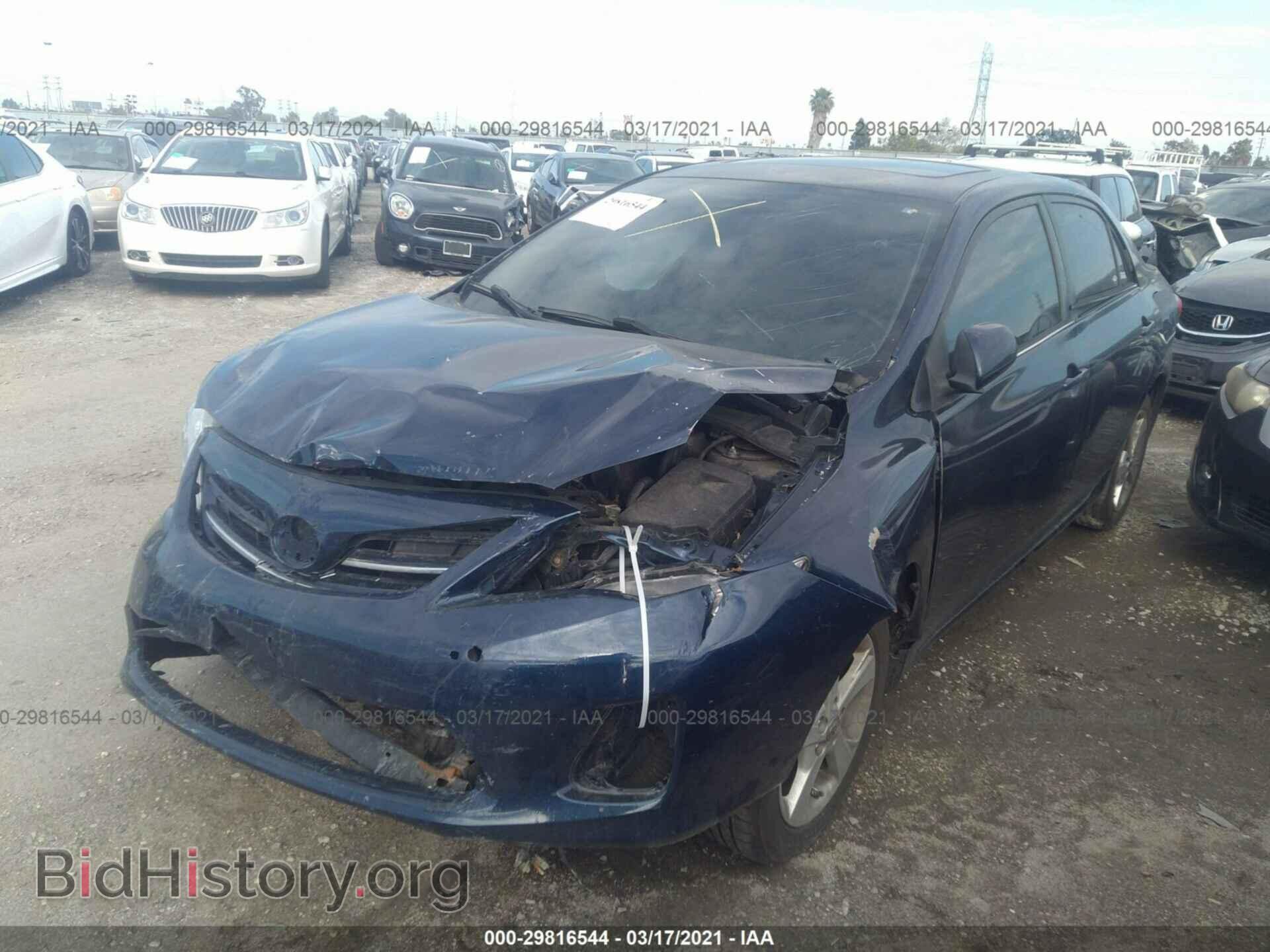 2013 TOYOTA COROLLA - VIN: 5YFBU4EE5DP150724 - Фото 2
