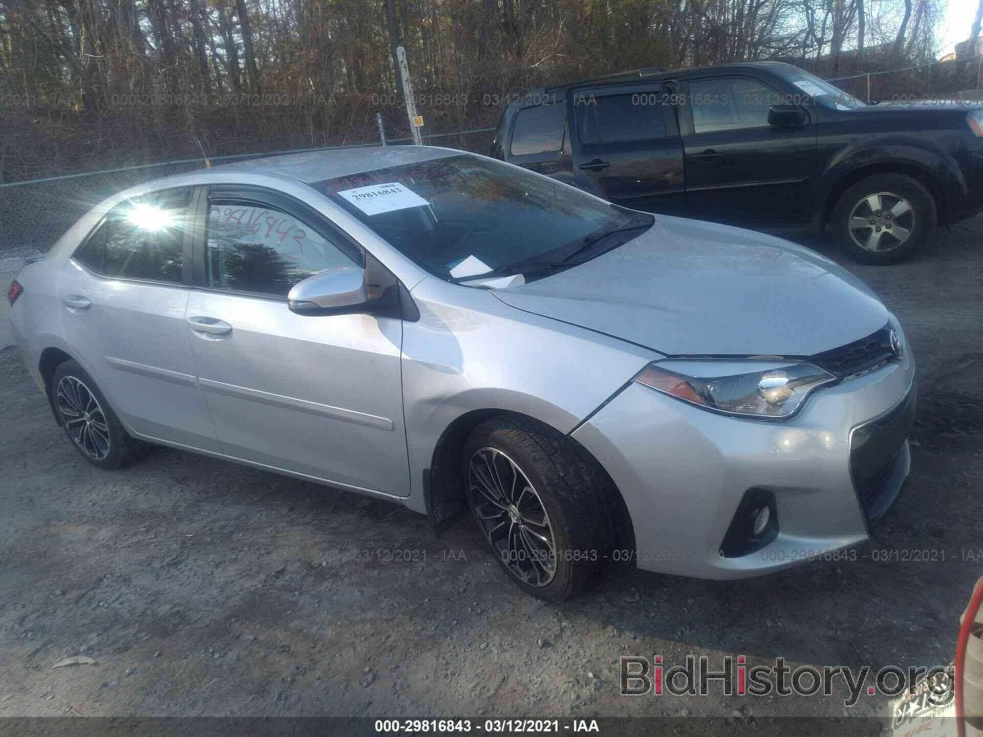 Photo 2T1BURHE1FC466620 - TOYOTA COROLLA 2015