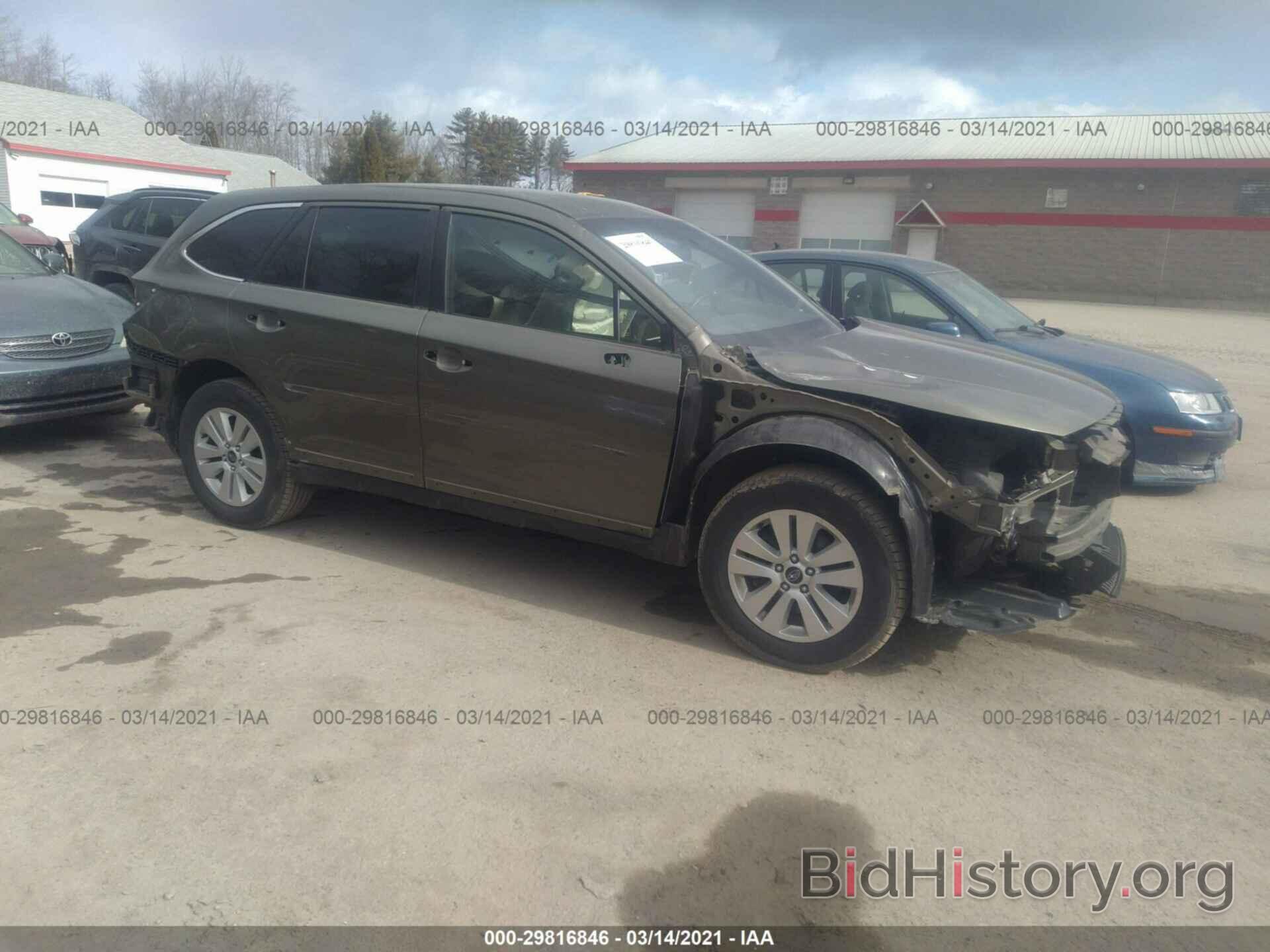 Photo 4S4BSACC2G3348529 - SUBARU OUTBACK 2016