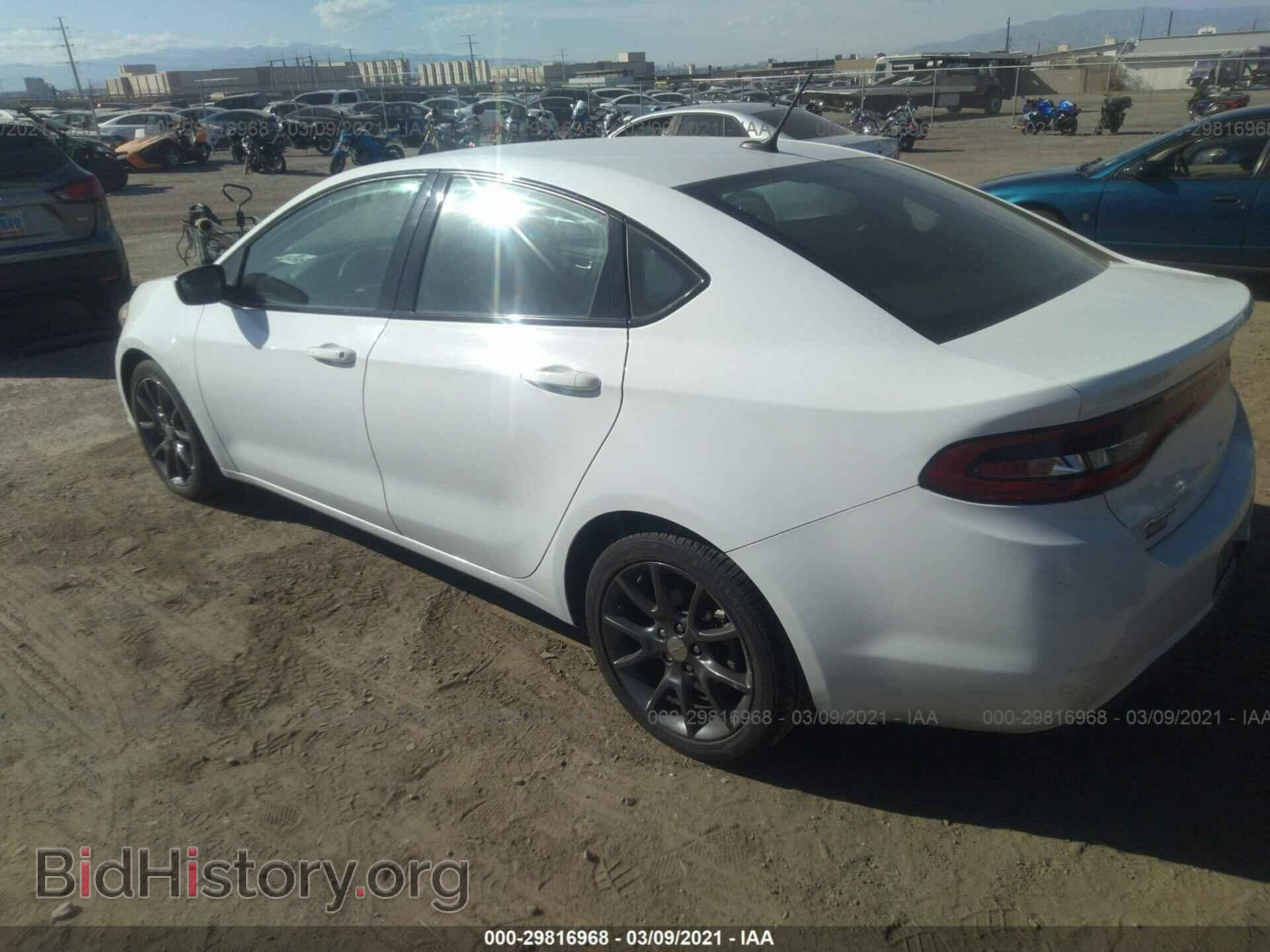 2016 DODGE DART - VIN: 1C3CDFAA4GD518132 - Фото 3
