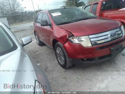 2008 Ford EDGE Limited, red — VIN 2FMDK49C48BB26223, IAAI