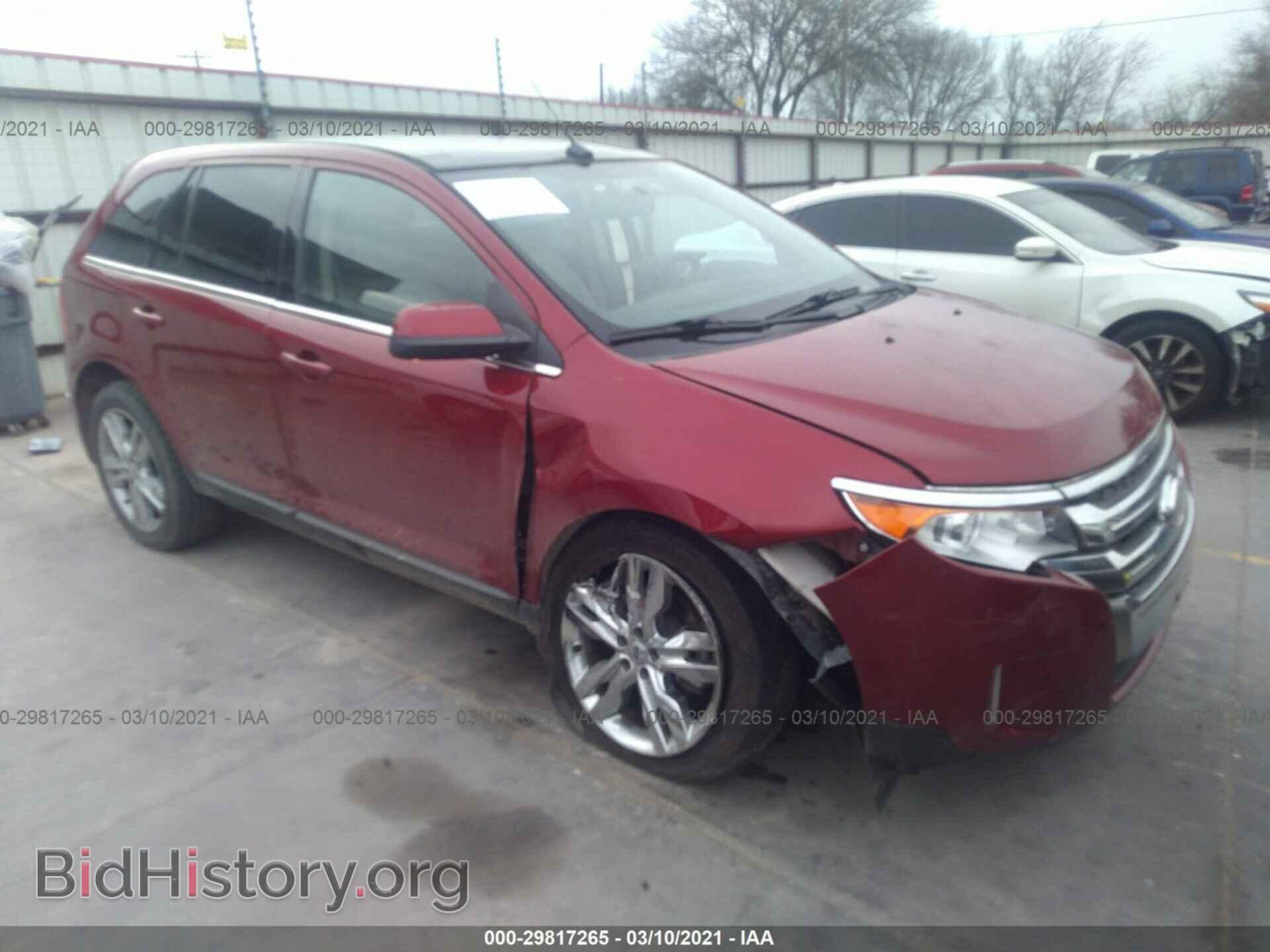Фотография 2FMDK3KC4DBE33311 - FORD EDGE 2013