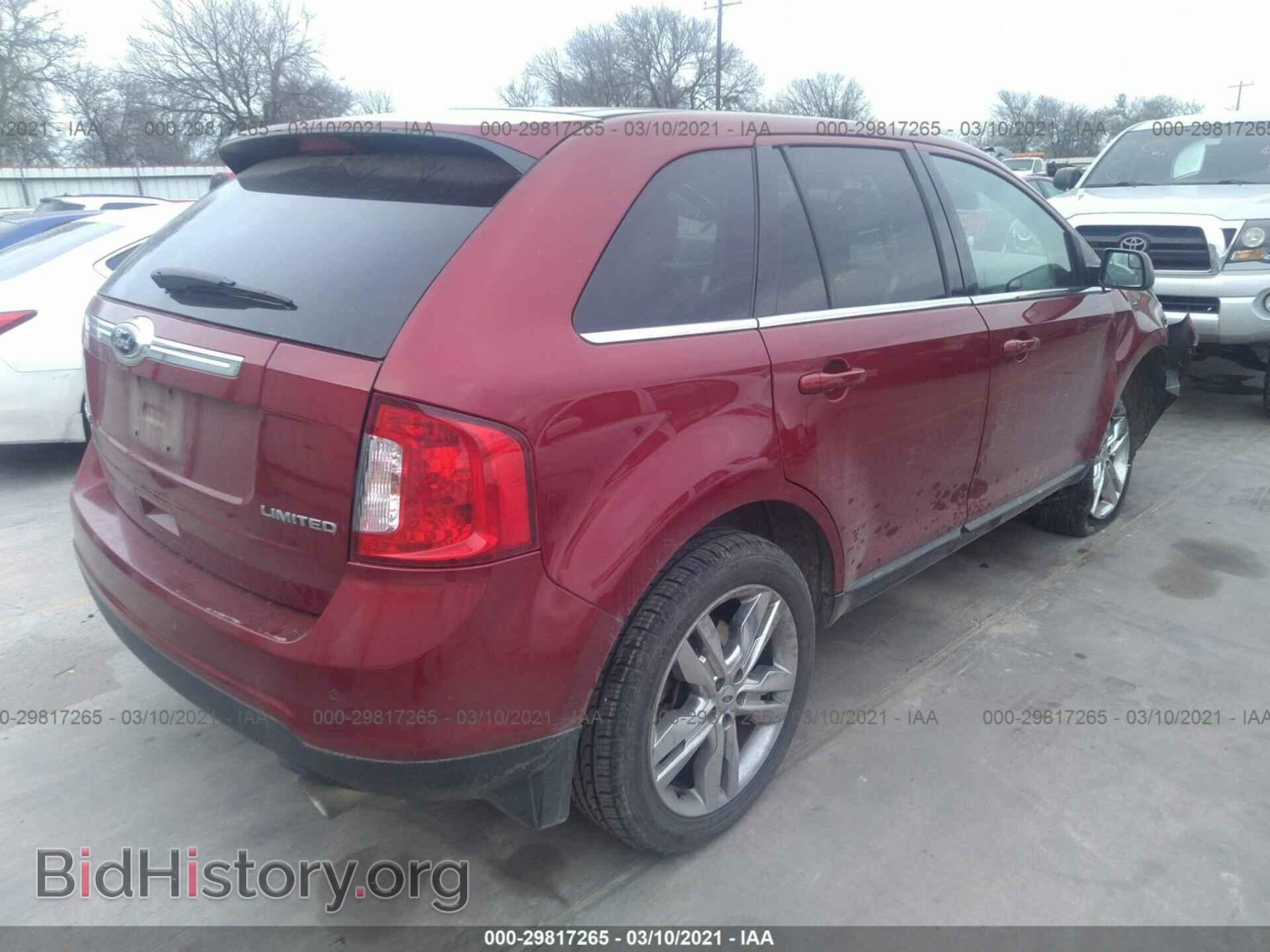 2013 FORD EDGE - VIN: 2FMDK3KC4DBE33311 - Photo 4