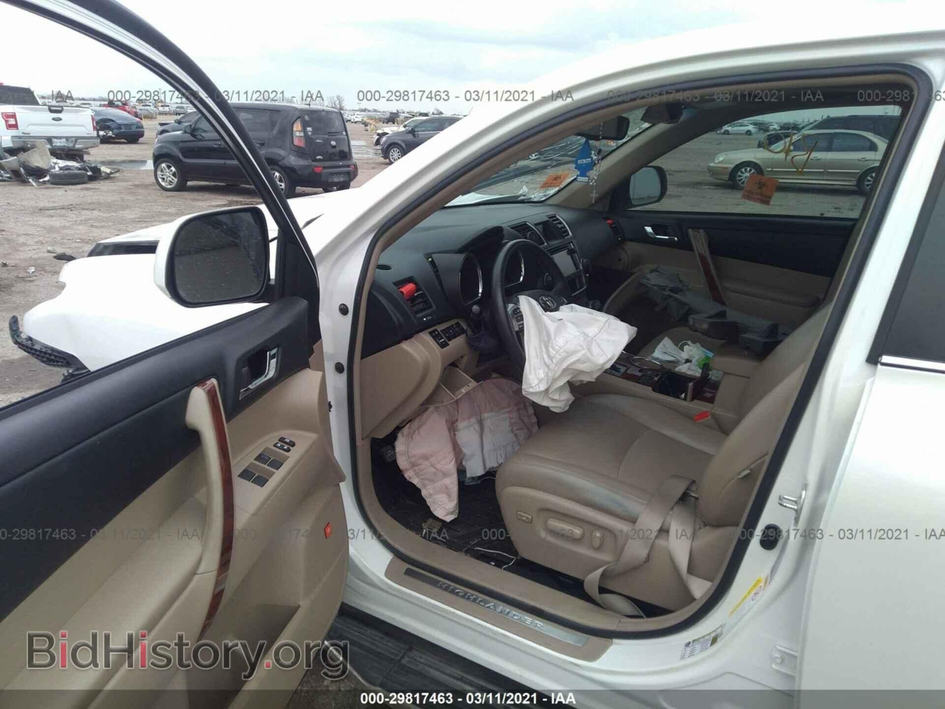 2013 TOYOTA HIGHLANDER - VIN: 5TDYK3EH8DS142421 - Фото 5