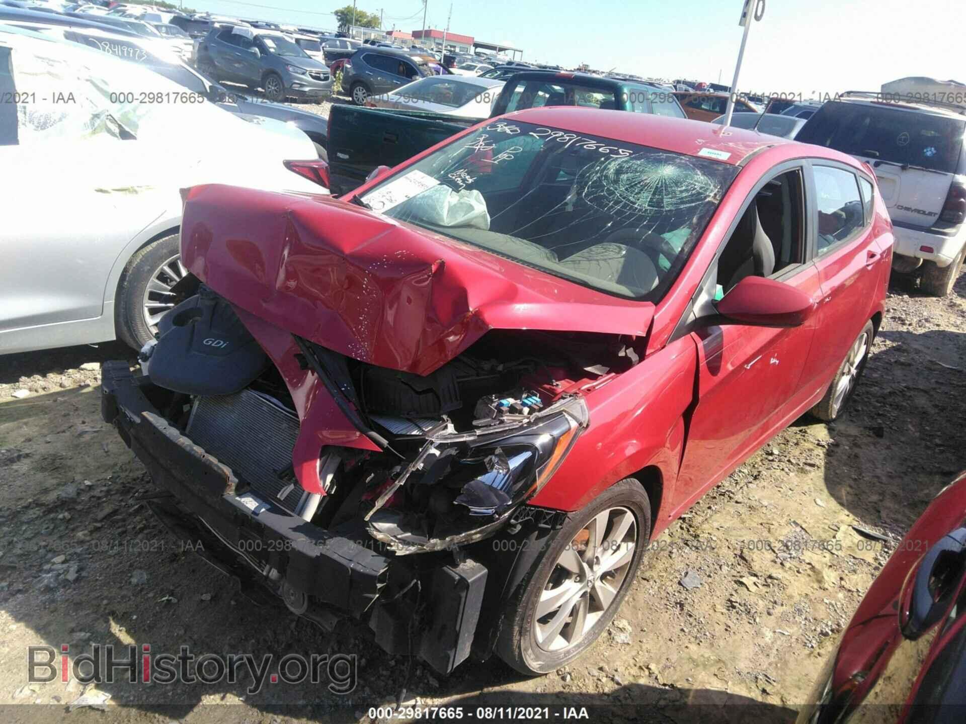2012 HYUNDAI ACCENT - VIN: KMHCU5AE8CU013404 - Фото 2