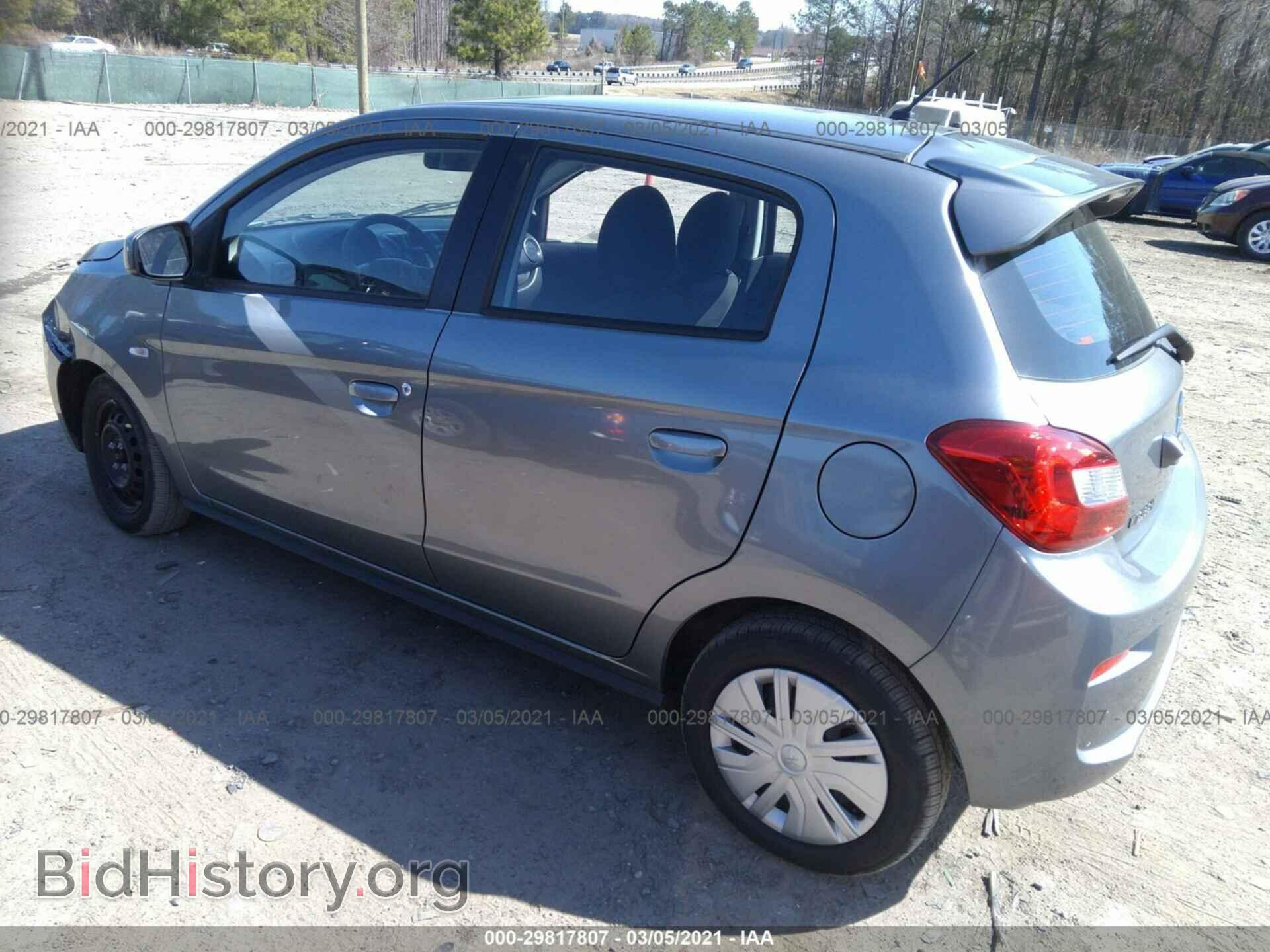 2019 MITSUBISHI MIRAGE - VIN: ML32A3HJ6KH008275 - Фото 3