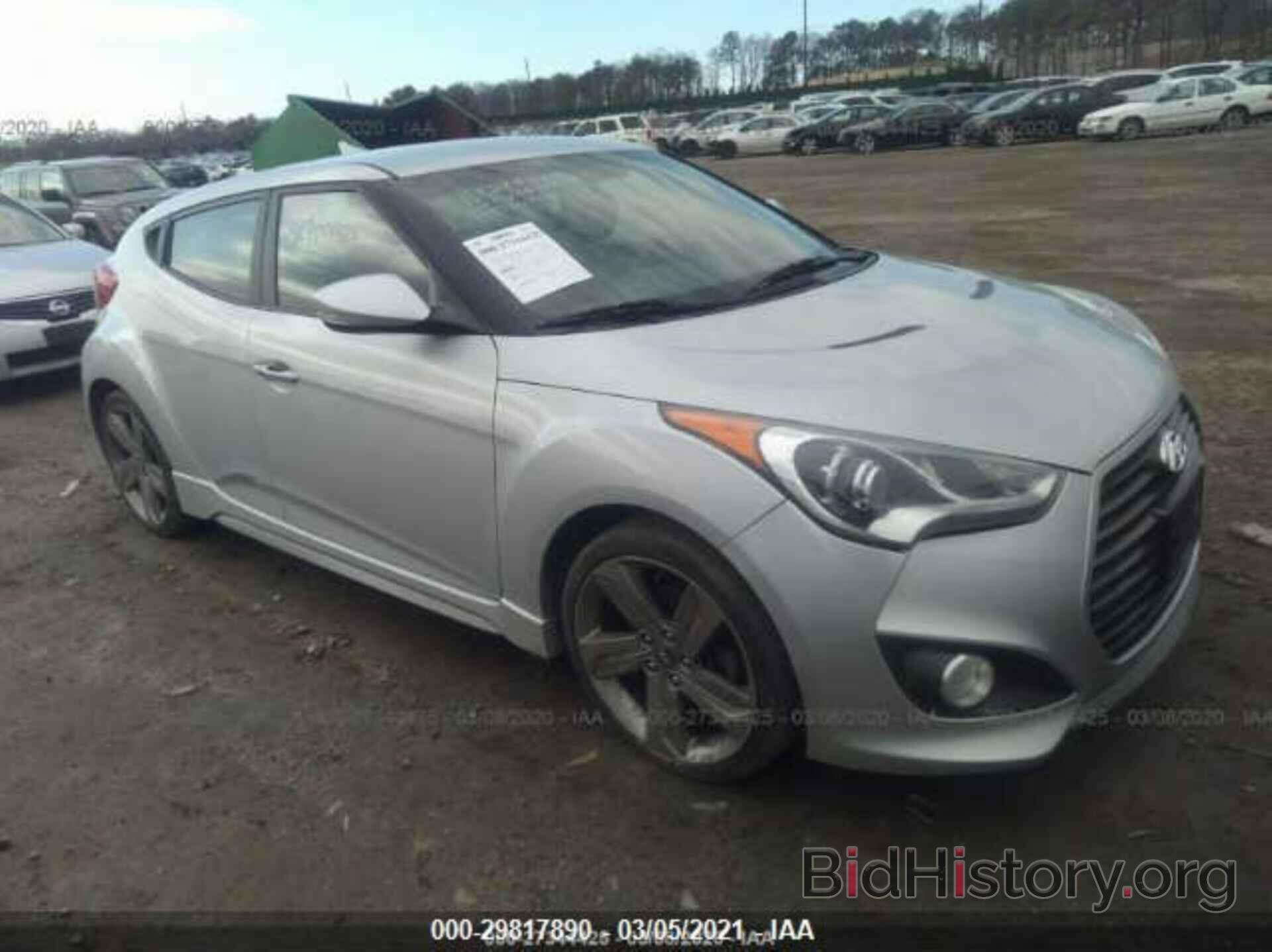 Фотография KMHTC6AE7DU096110 - HYUNDAI VELOSTER 2013