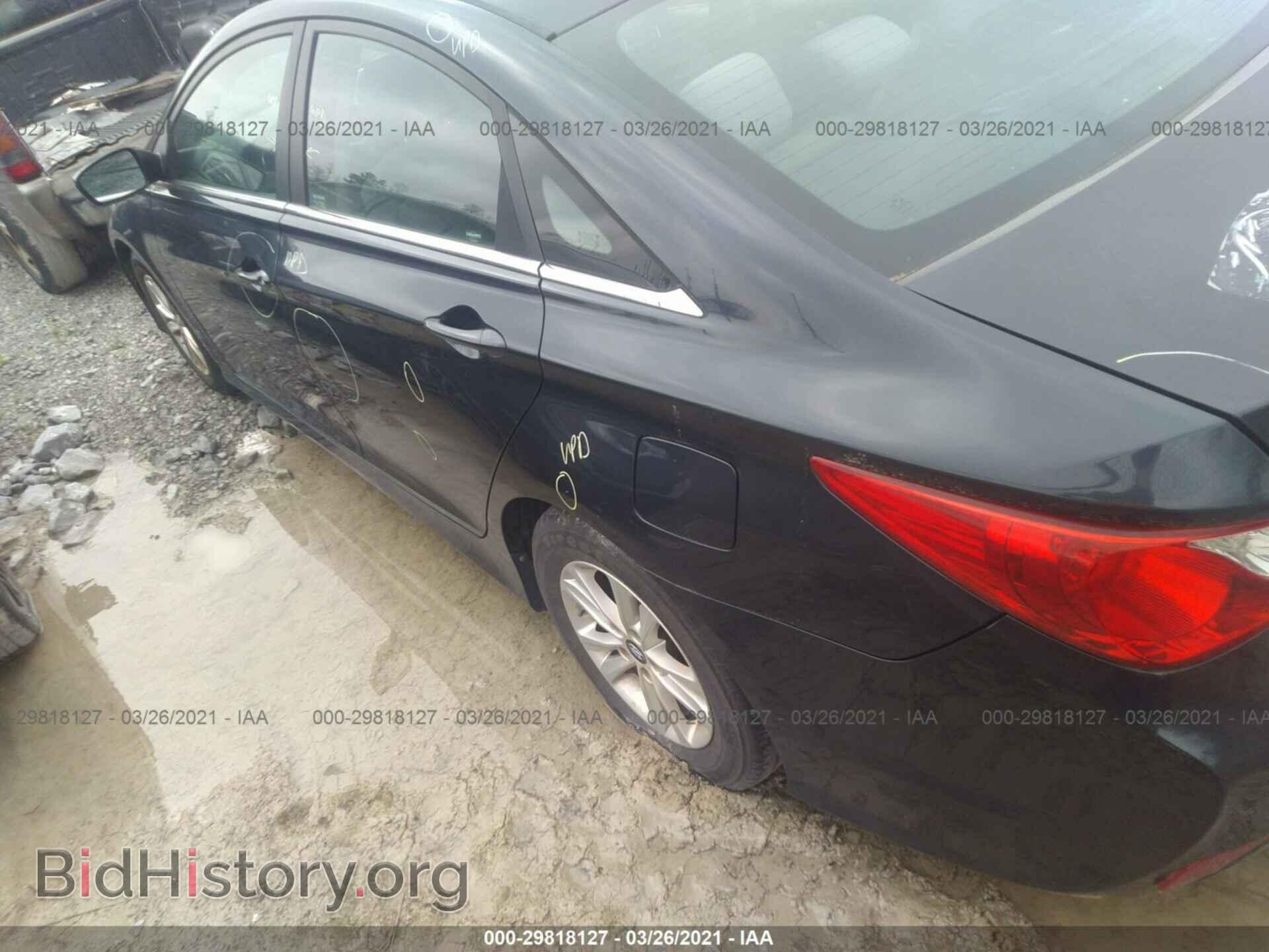 2014 HYUNDAI SONATA - VIN: 5NPEB4AC6EH854792 - Фото 3
