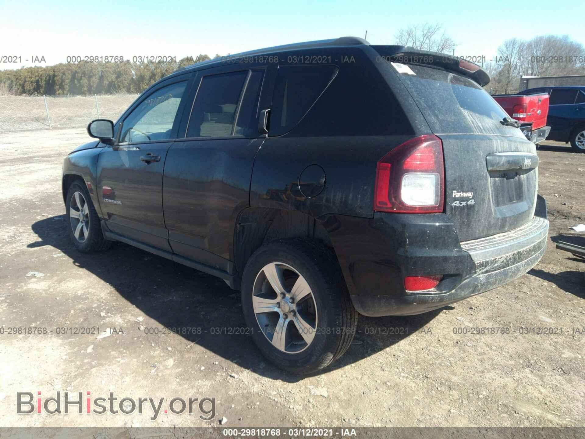 2017 JEEP COMPASS - VIN: 1C4NJDEBXHD193315 - Фото 3