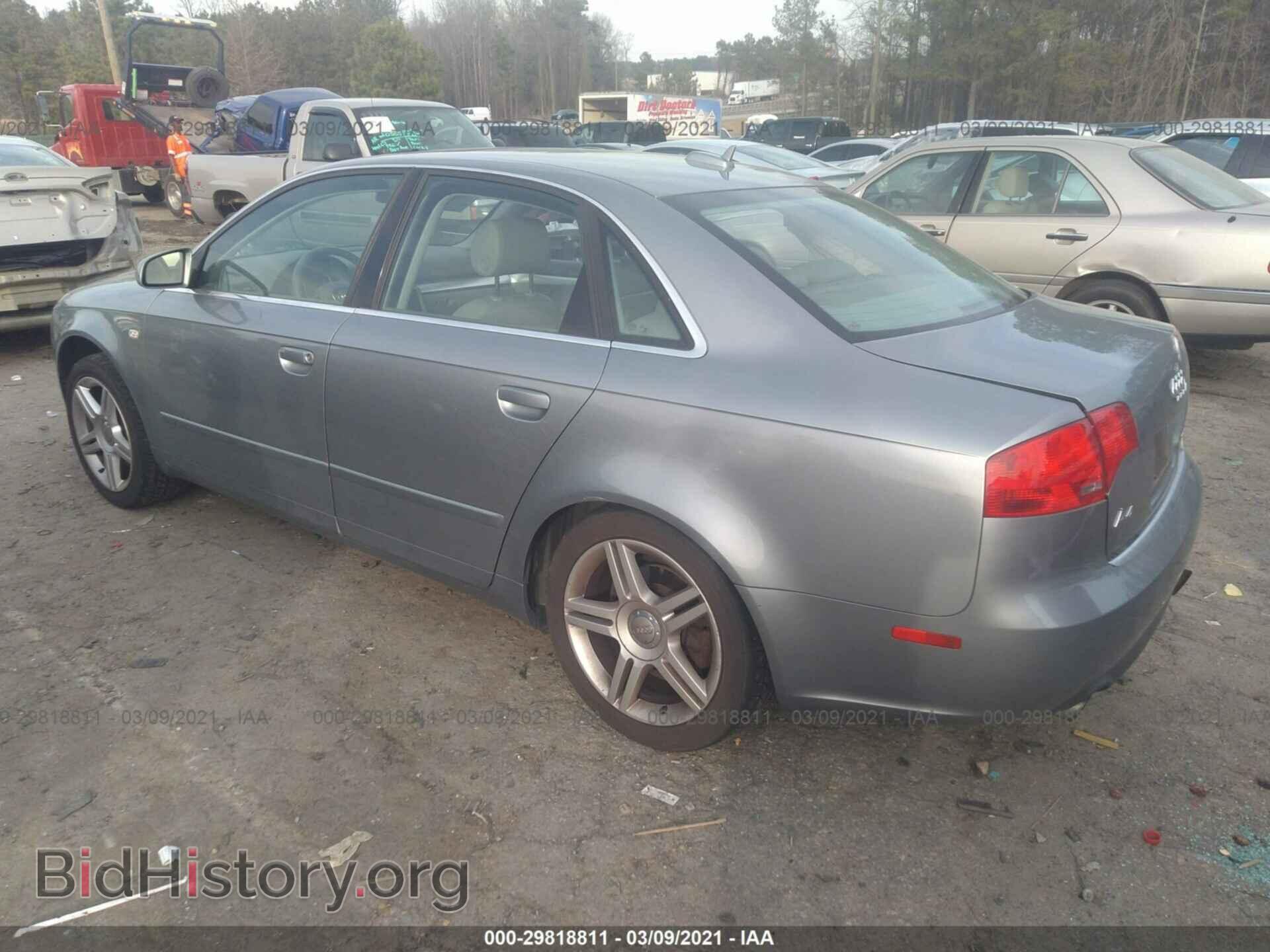 2006 AUDI A4 - VIN: WAUAF78E46A228871 - Фото 3