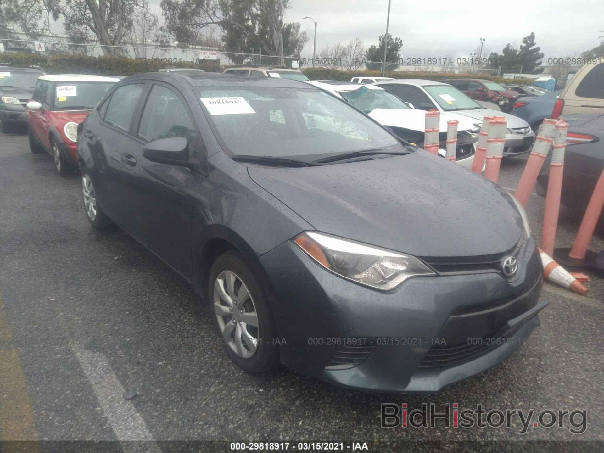 Photo 5YFBURHEXGP485247 - TOYOTA COROLLA 2016