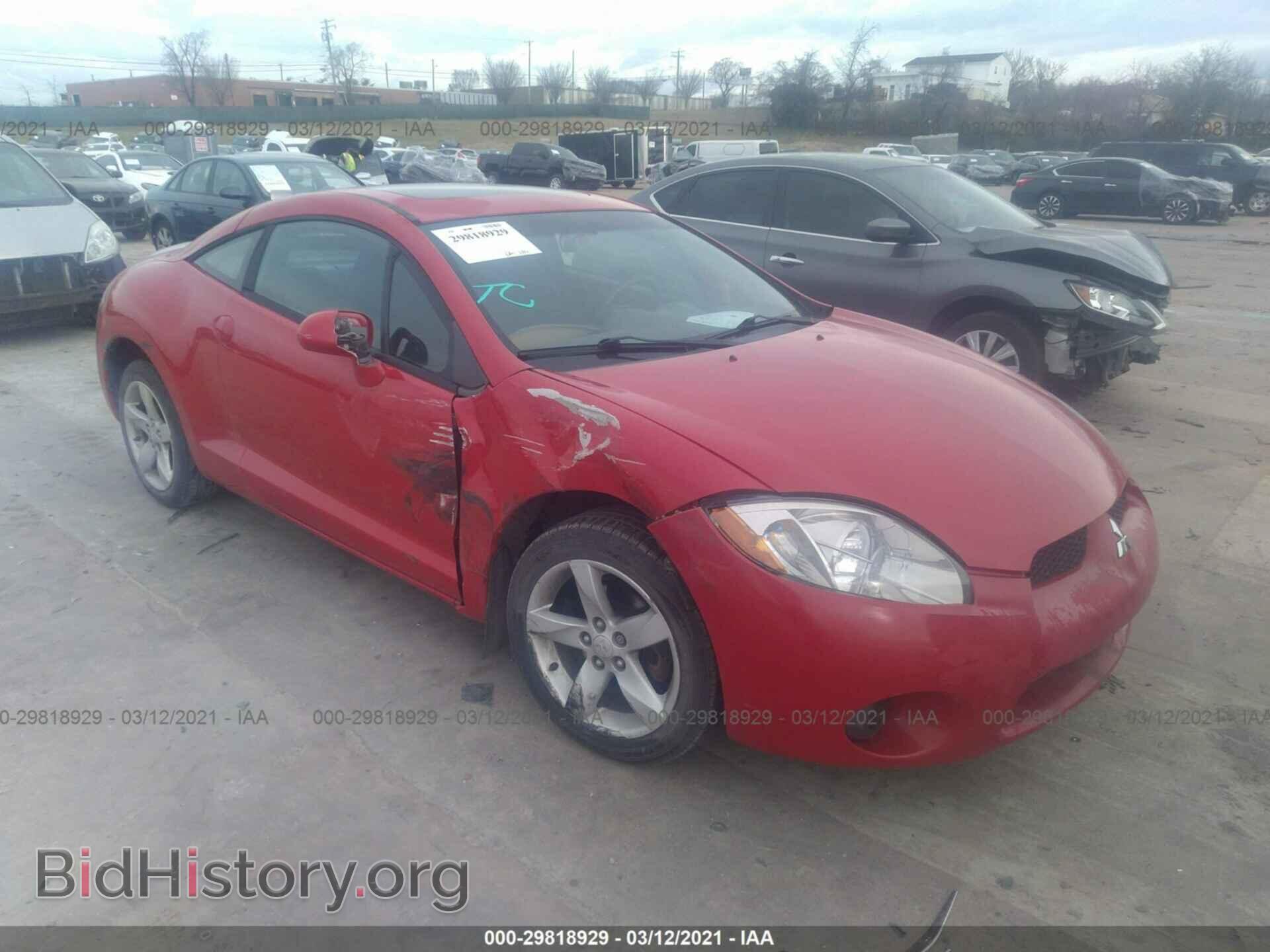 2006 MITSUBISHI ECLIPSE - VIN: 4A3AK24F26E012524 - Фото 6