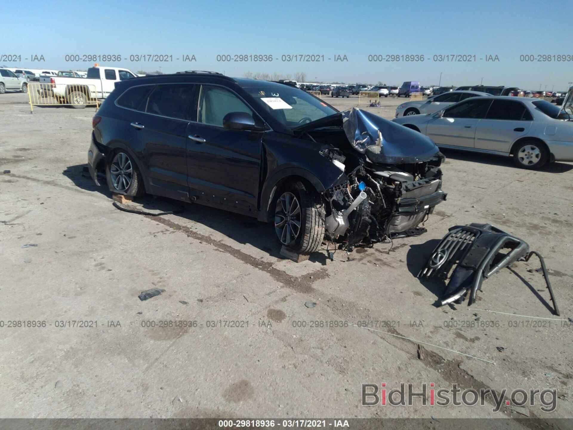 Photo KM8SM4HF5HU172439 - HYUNDAI SANTA FE 2017