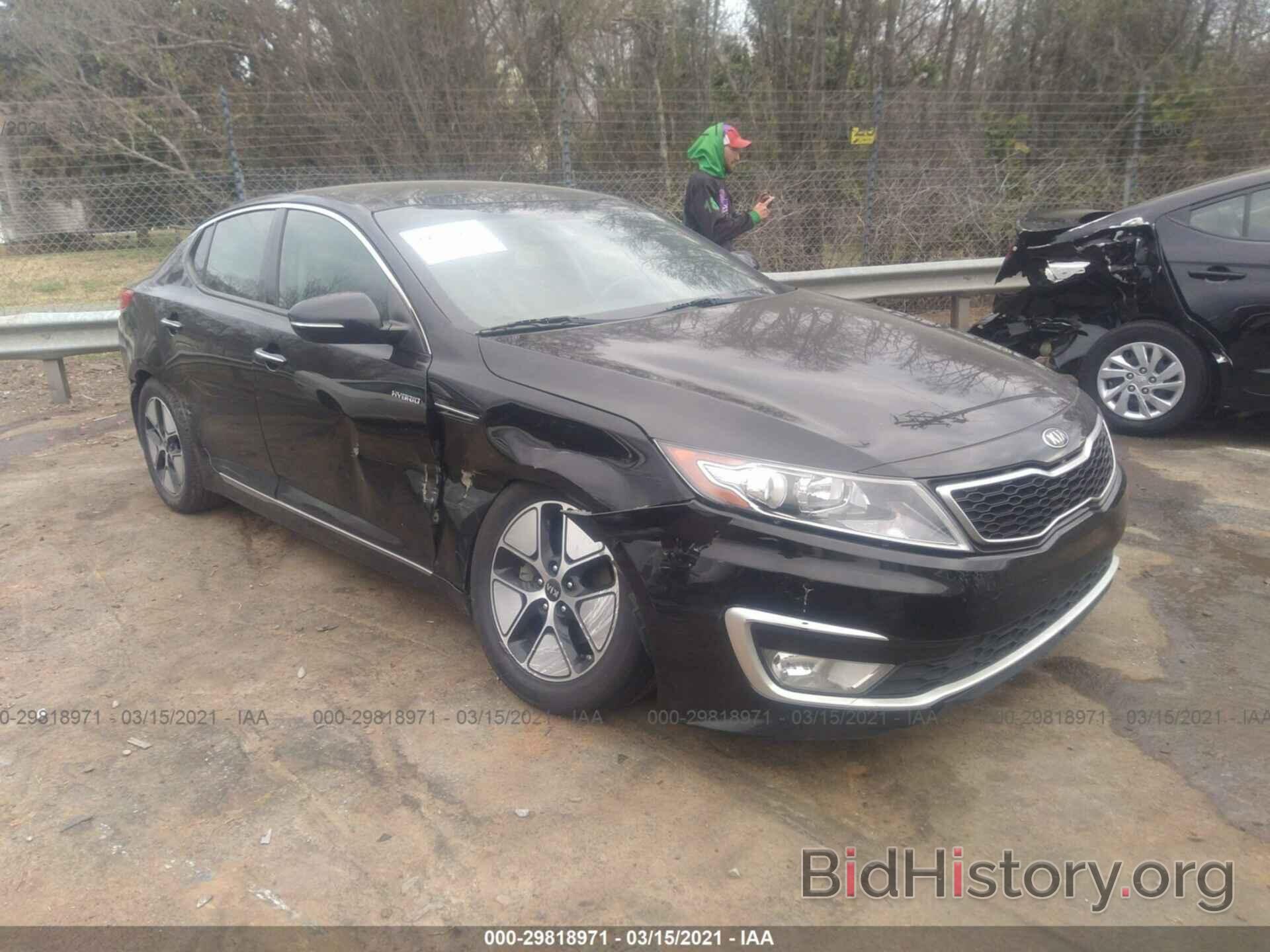 Photo KNAGM4ADXD5046789 - KIA OPTIMA HYBRID 2013