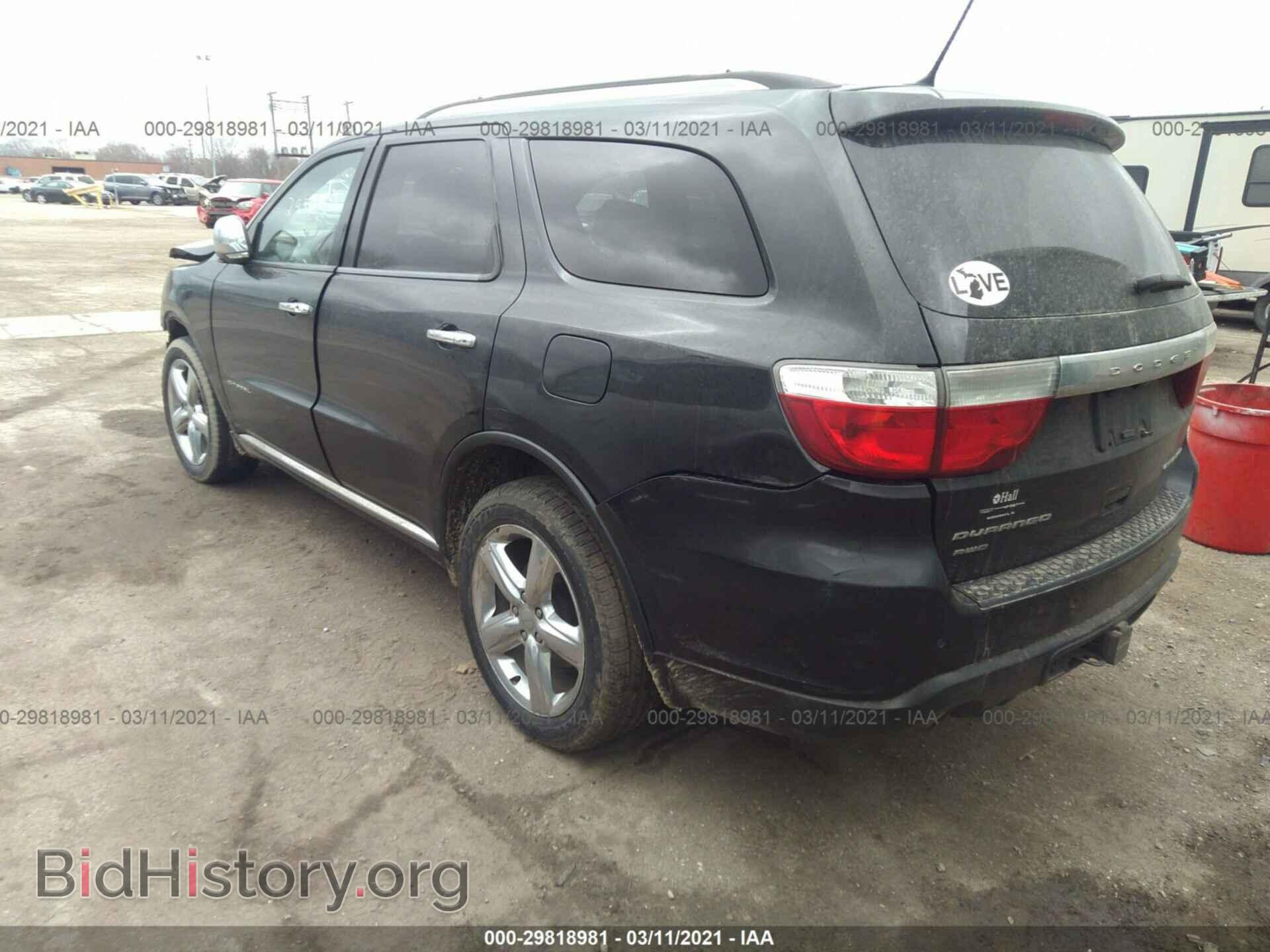 2013 DODGE DURANGO - VIN: 1C4SDJETXDC562806 - Photo 3