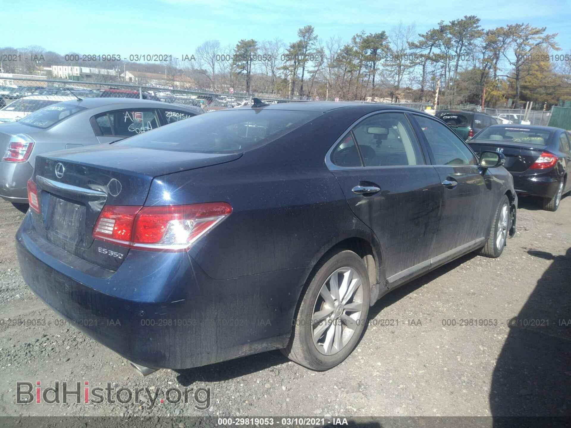 2011 LEXUS ES 350 - VIN: JTHBK1EG3B2439858 - Фото 4