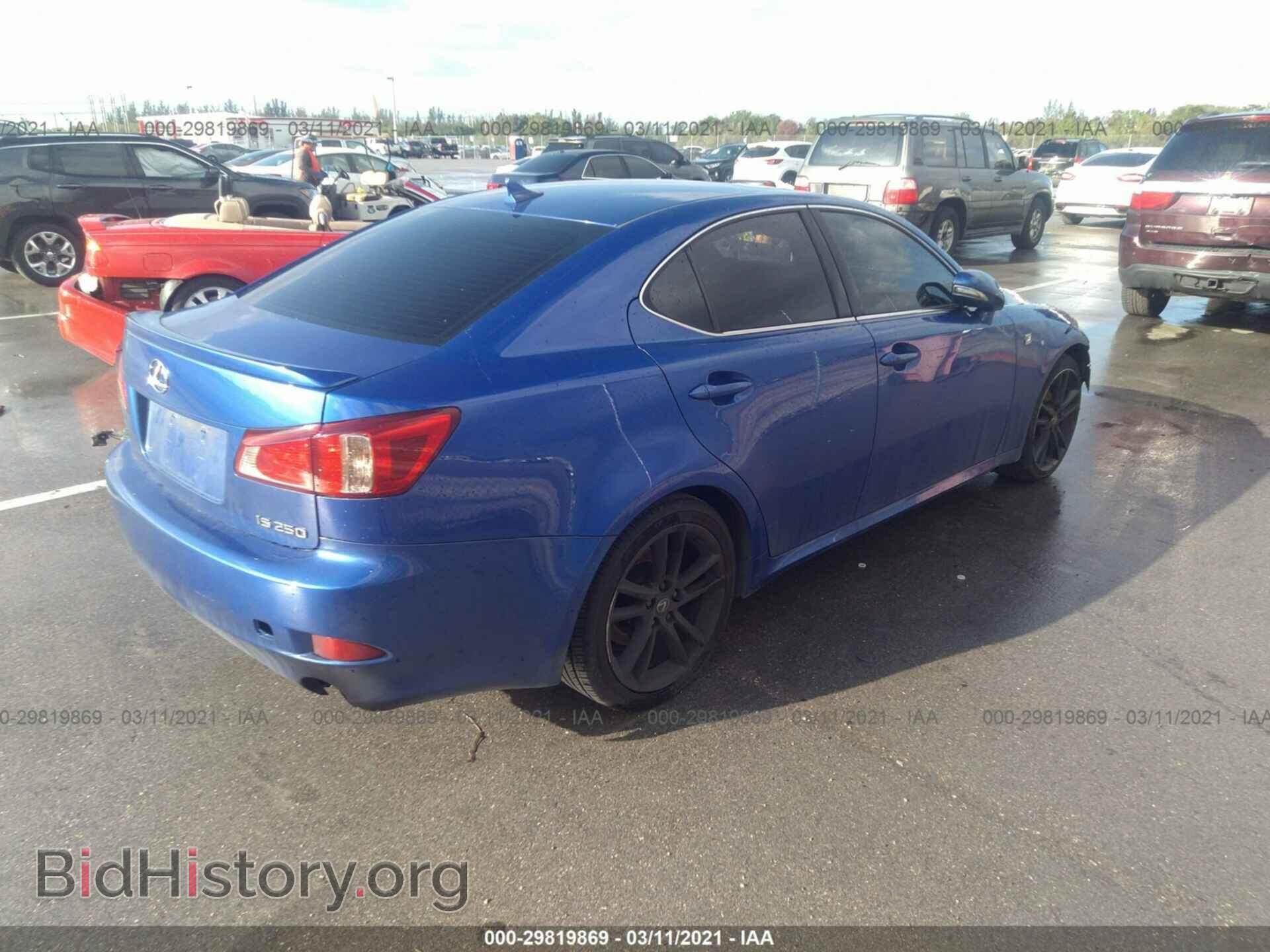 2012 LEXUS IS 250 - VIN: JTHBF5C28C5184191 - Photo 4