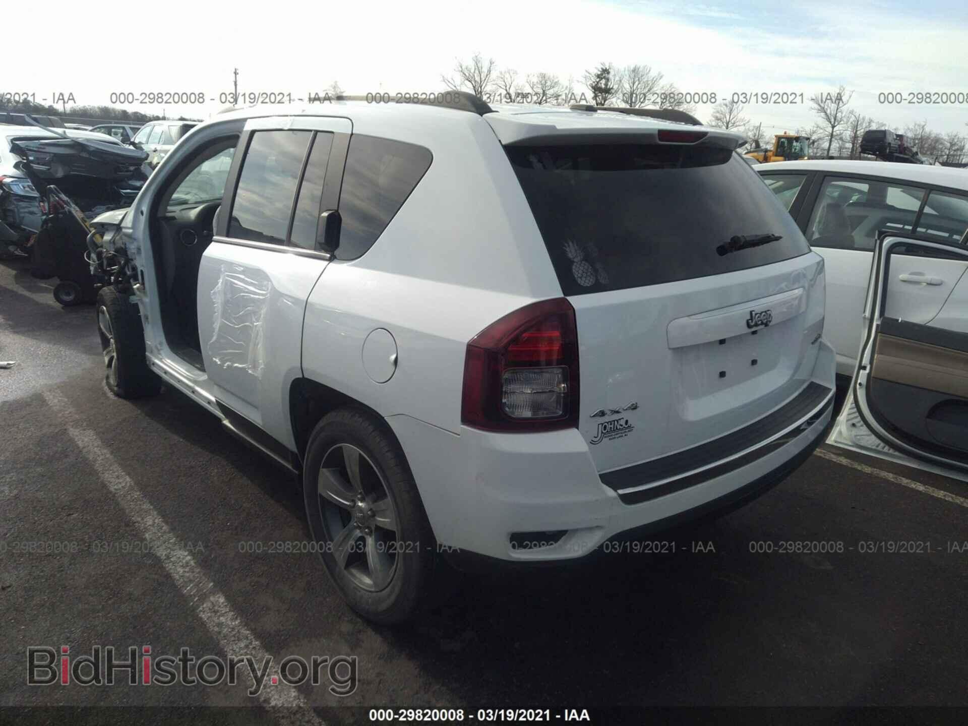 2017 JEEP COMPASS - VIN: 1C4NJDEB8HD139611 - Фото 3