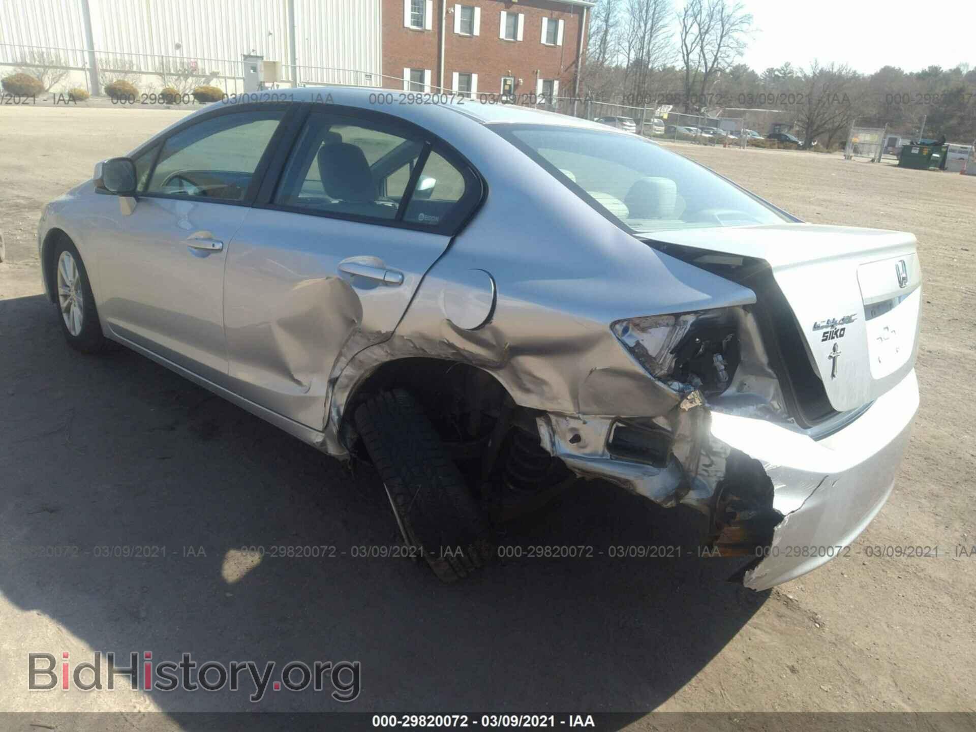 2012 HONDA CIVIC SDN - VIN: 2HGFB2F81CH602663 - Фото 3