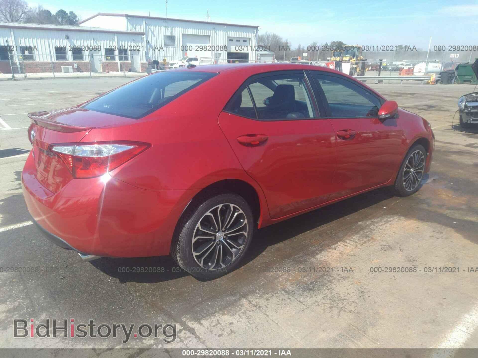 2014 TOYOTA COROLLA - VIN: 2T1BURHE3EC044962 - Фото 4