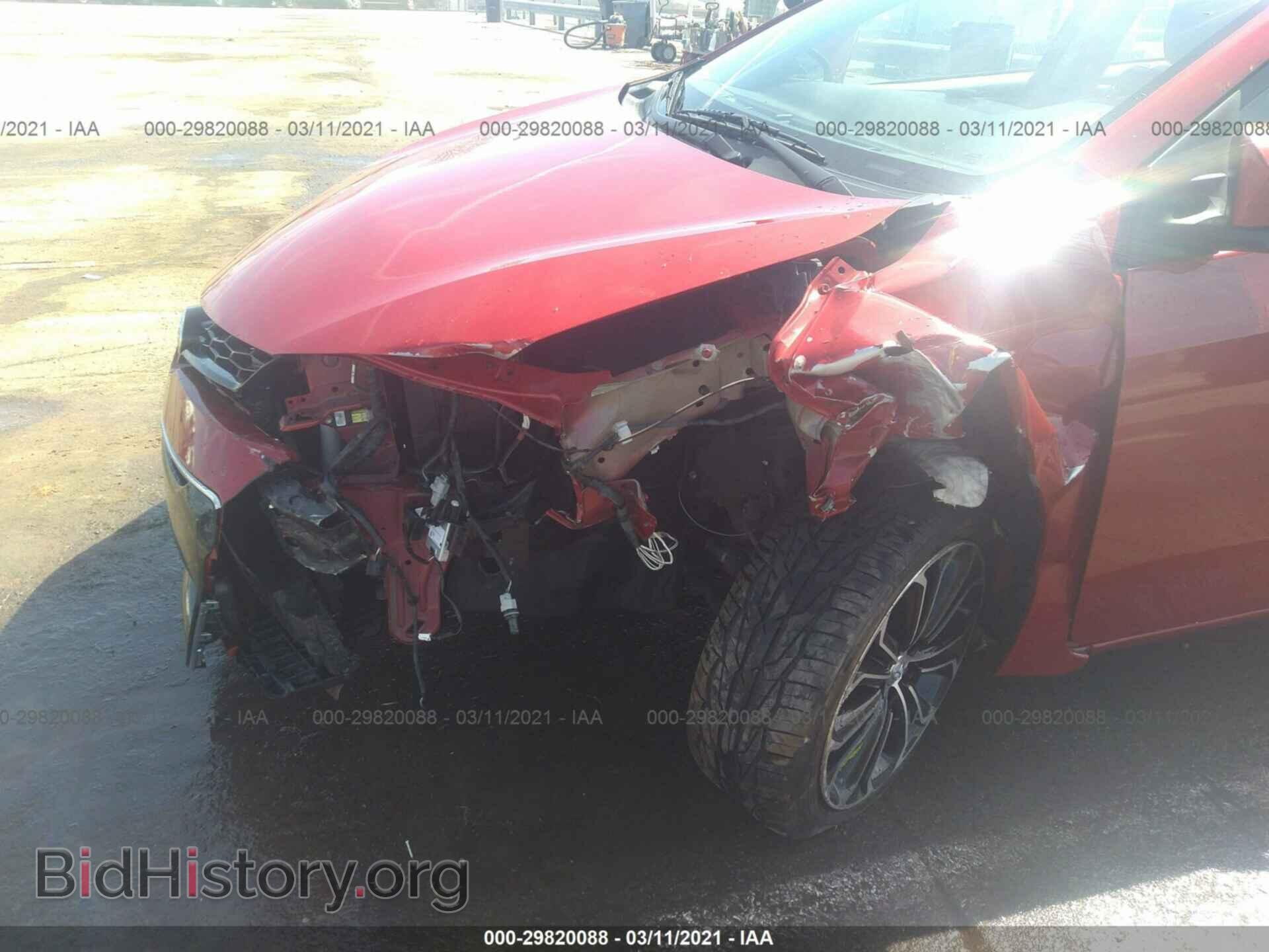 2014 TOYOTA COROLLA - VIN: 2T1BURHE3EC044962 - Фото 6