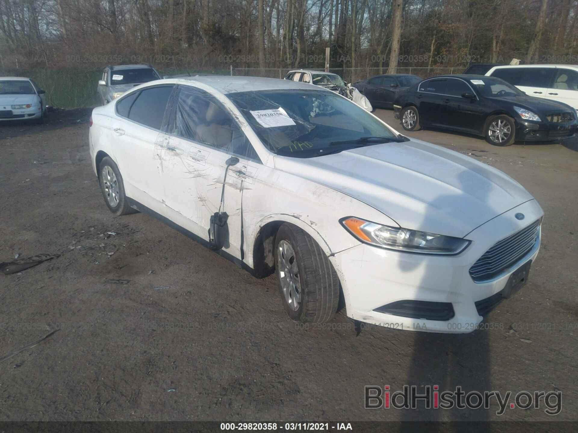 Photo 3FA6P0G76DR147198 - FORD FUSION 2013