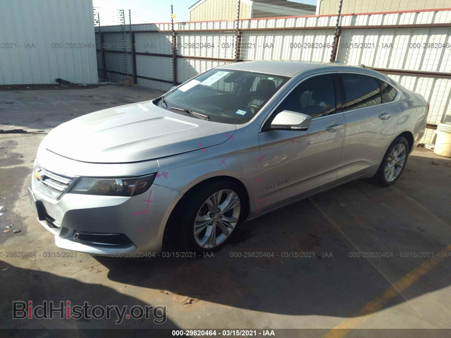 2015 CHEVROLET IMPALA - VIN: 2G1125S38F9268403 - Фото 2