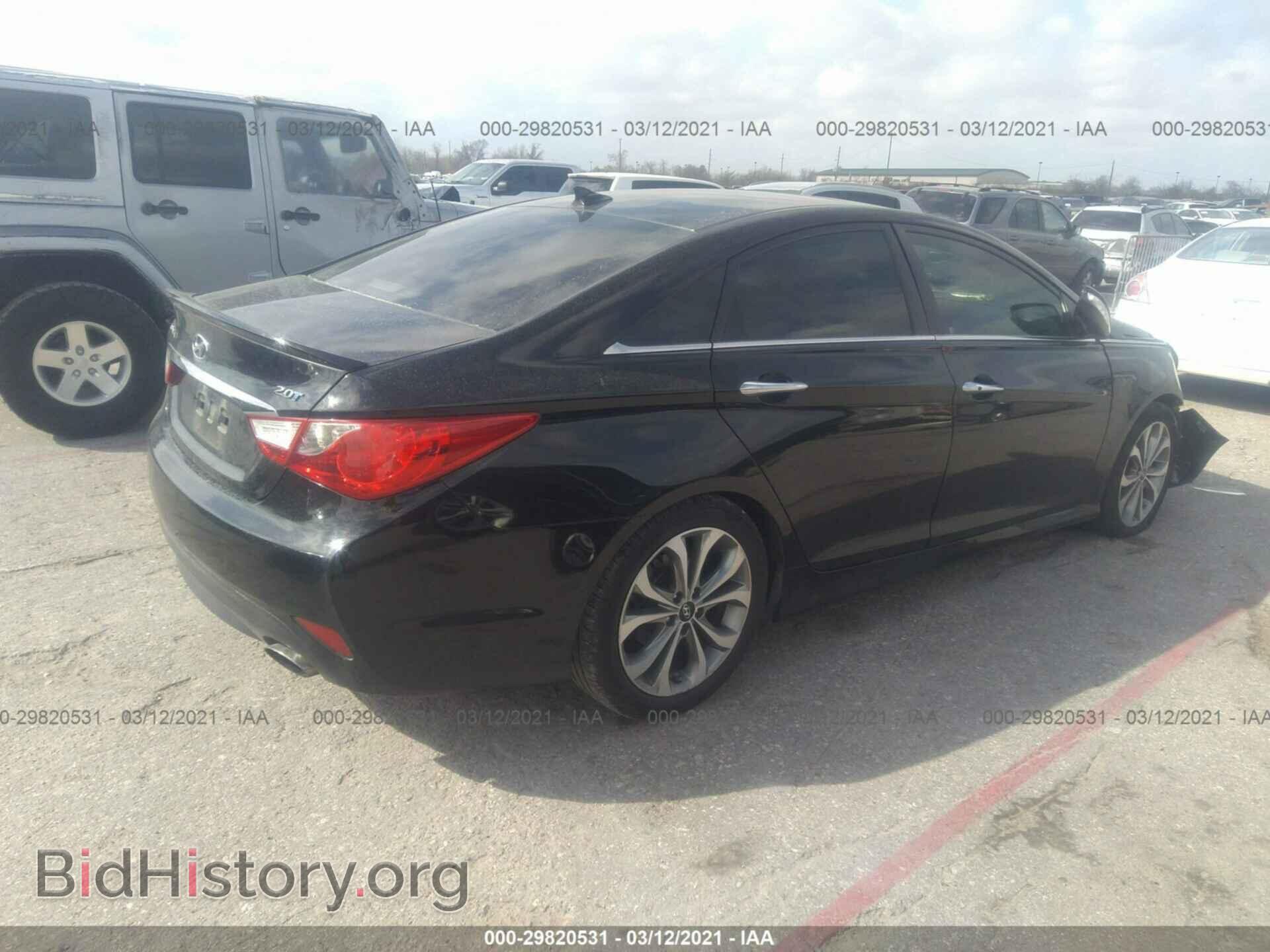 2014 HYUNDAI SONATA - VIN: 5NPEC4AB3EH870775 - Фото 4