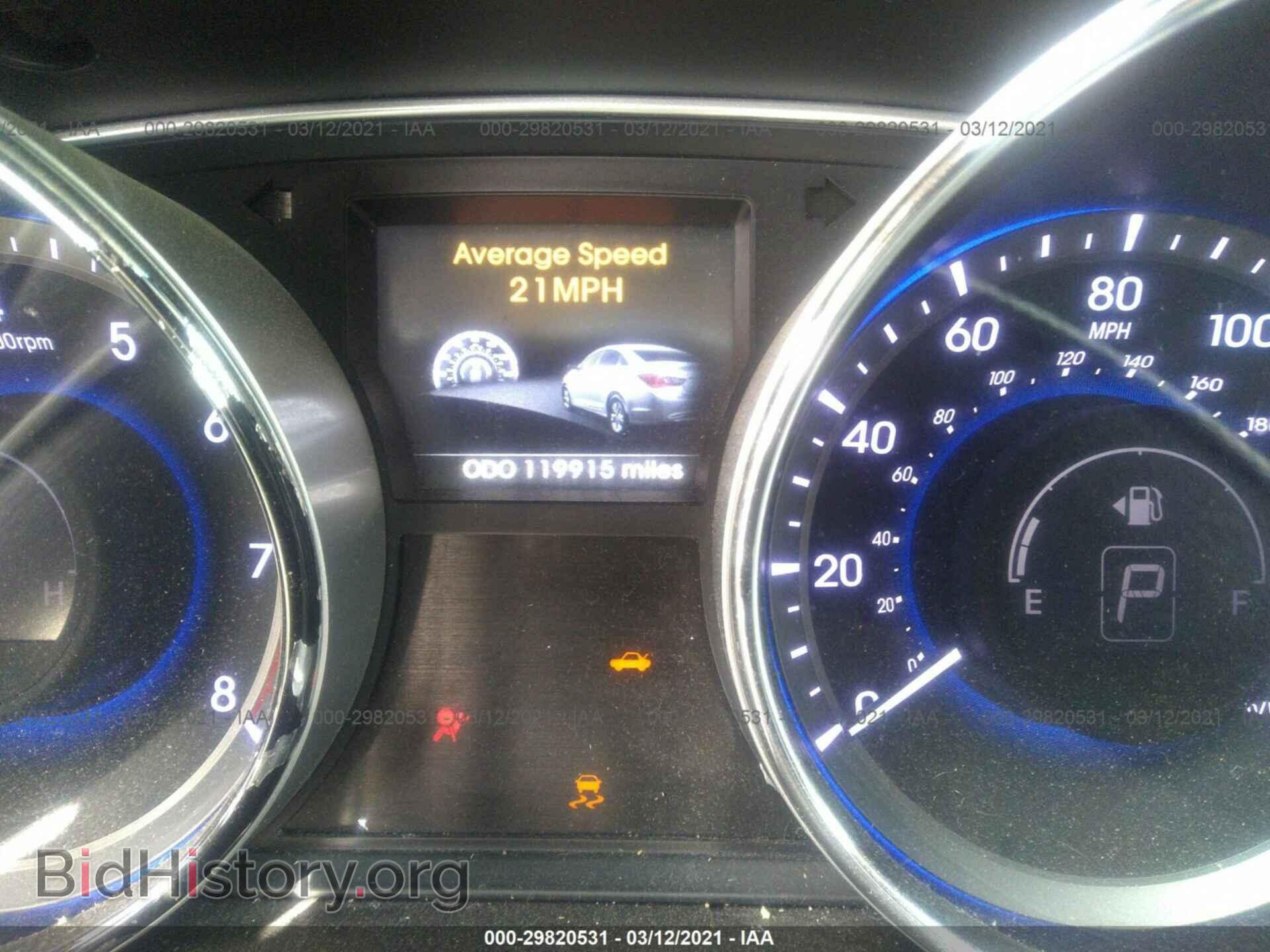 2014 HYUNDAI SONATA - VIN: 5NPEC4AB3EH870775 - Фото 7