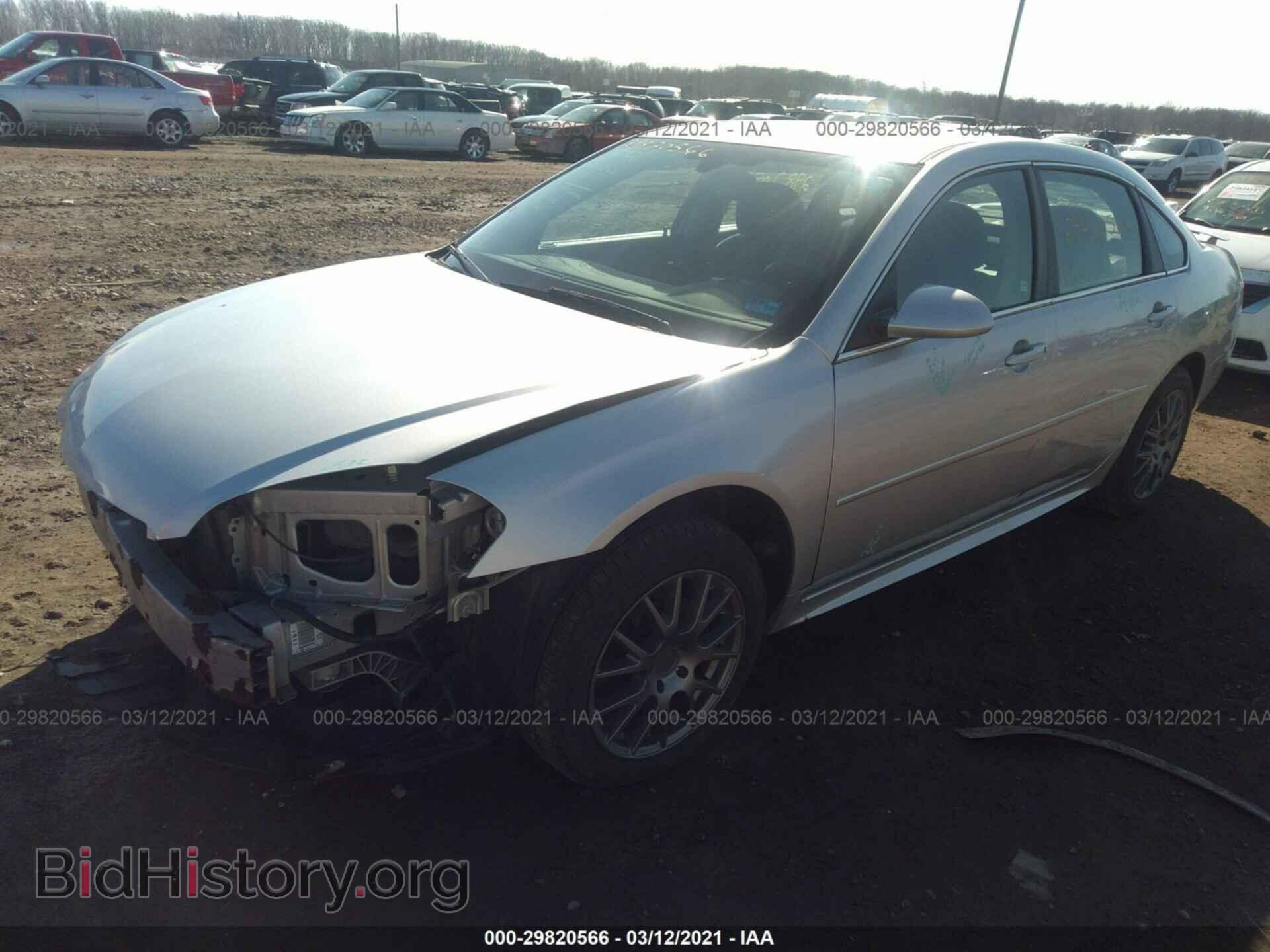 2012 CHEVROLET IMPALA - VIN: 2G1WB5E32C1175534 - Фото 2