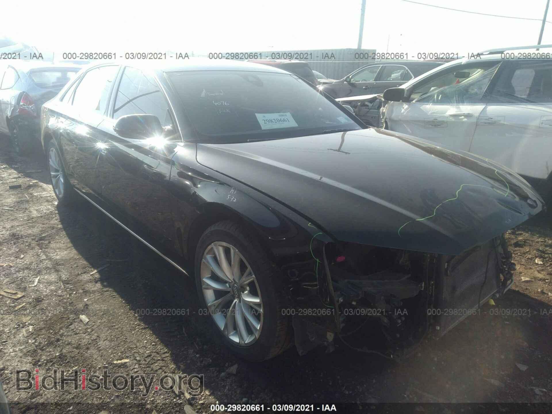 Photo WAURGAFD4DN013939 - AUDI A8 L 2013