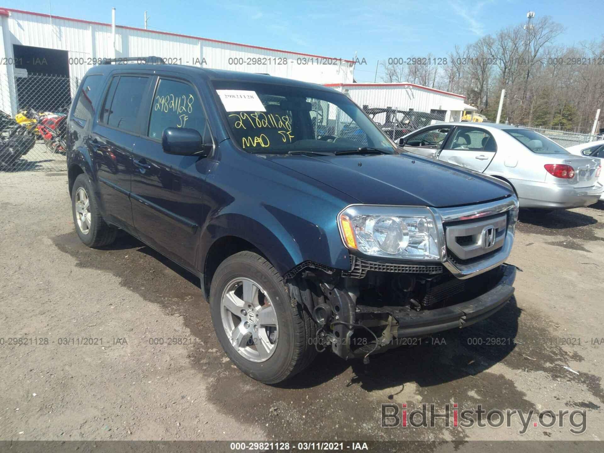 Photo 5FNYF4H51BB006385 - HONDA PILOT 2011